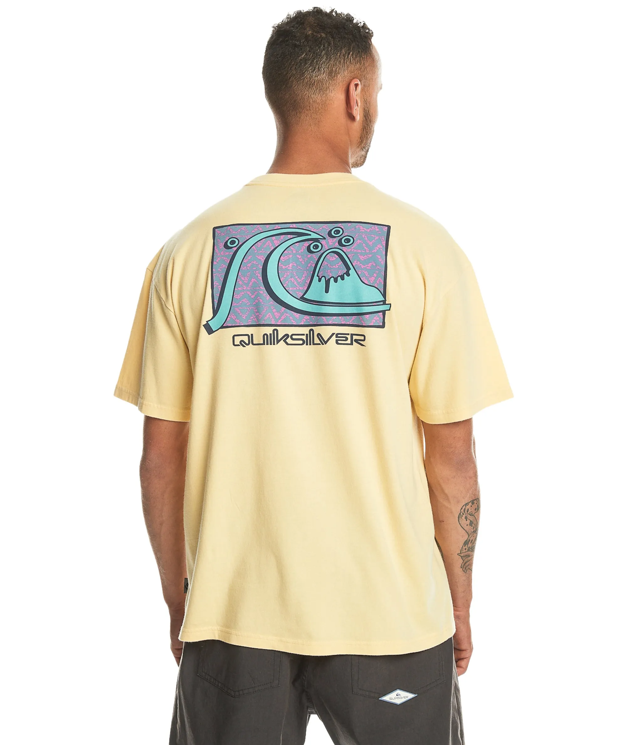 Quiksilver Mens Take Us Back Short Sleeve Oversized T-Shirt