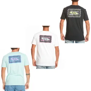 Quiksilver Mens Taking Roots Short Sleeve Cotton T-Shirt