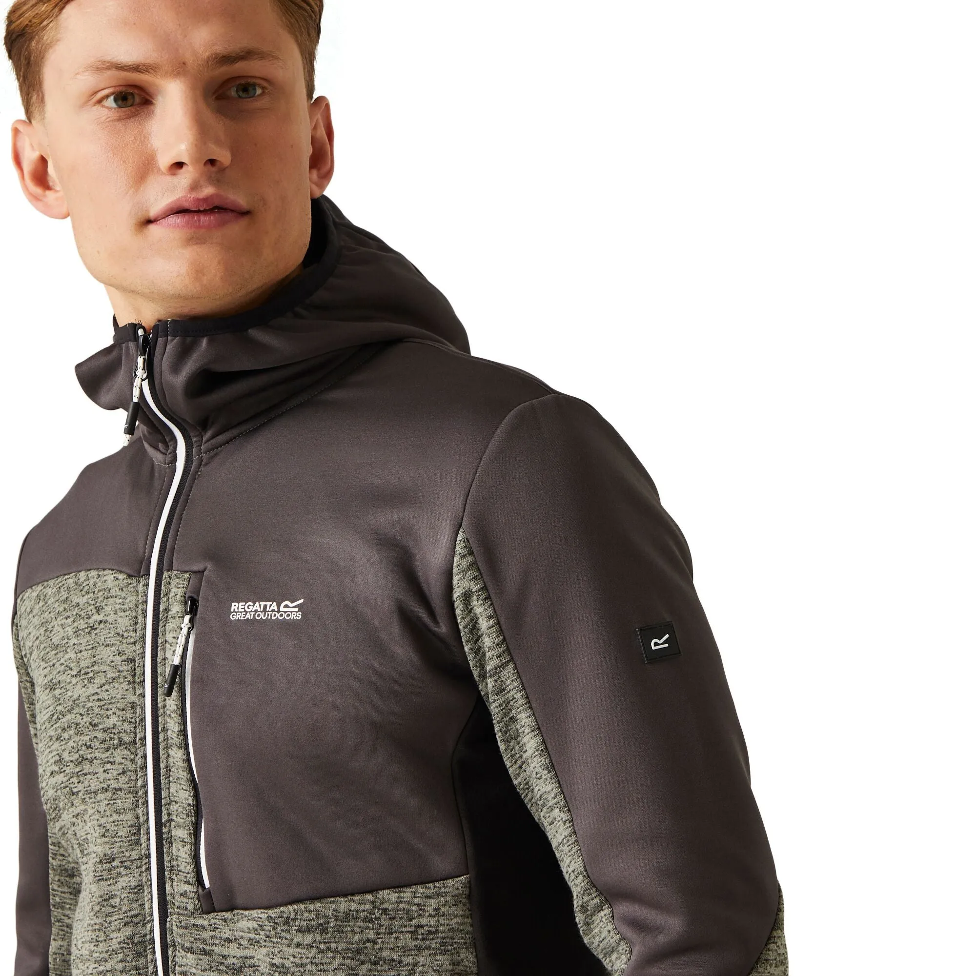 Regatta Mens Cadford VI Hooded Full Zip Fleece Jacket