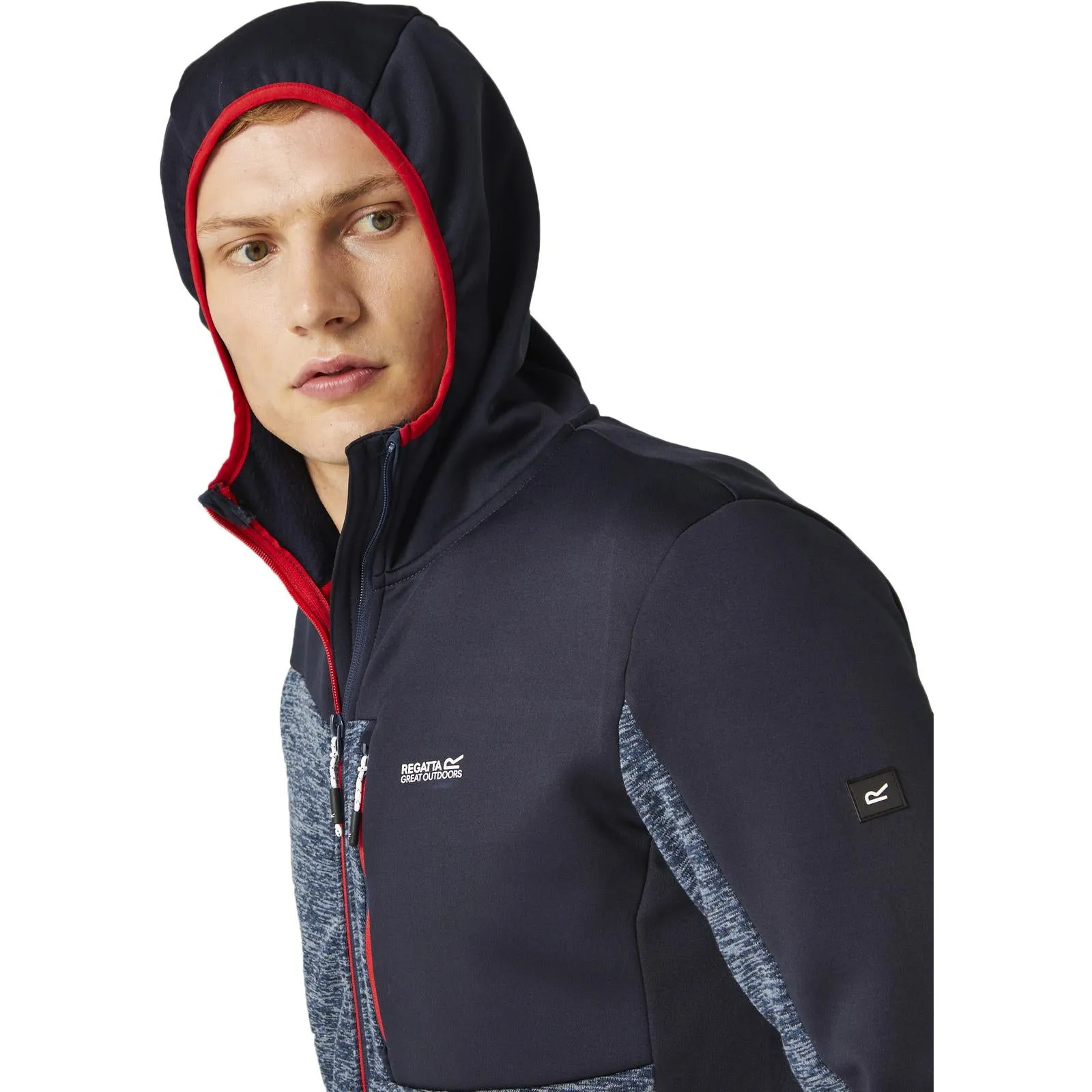 Regatta Mens Cadford VI Hooded Full Zip Fleece Jacket