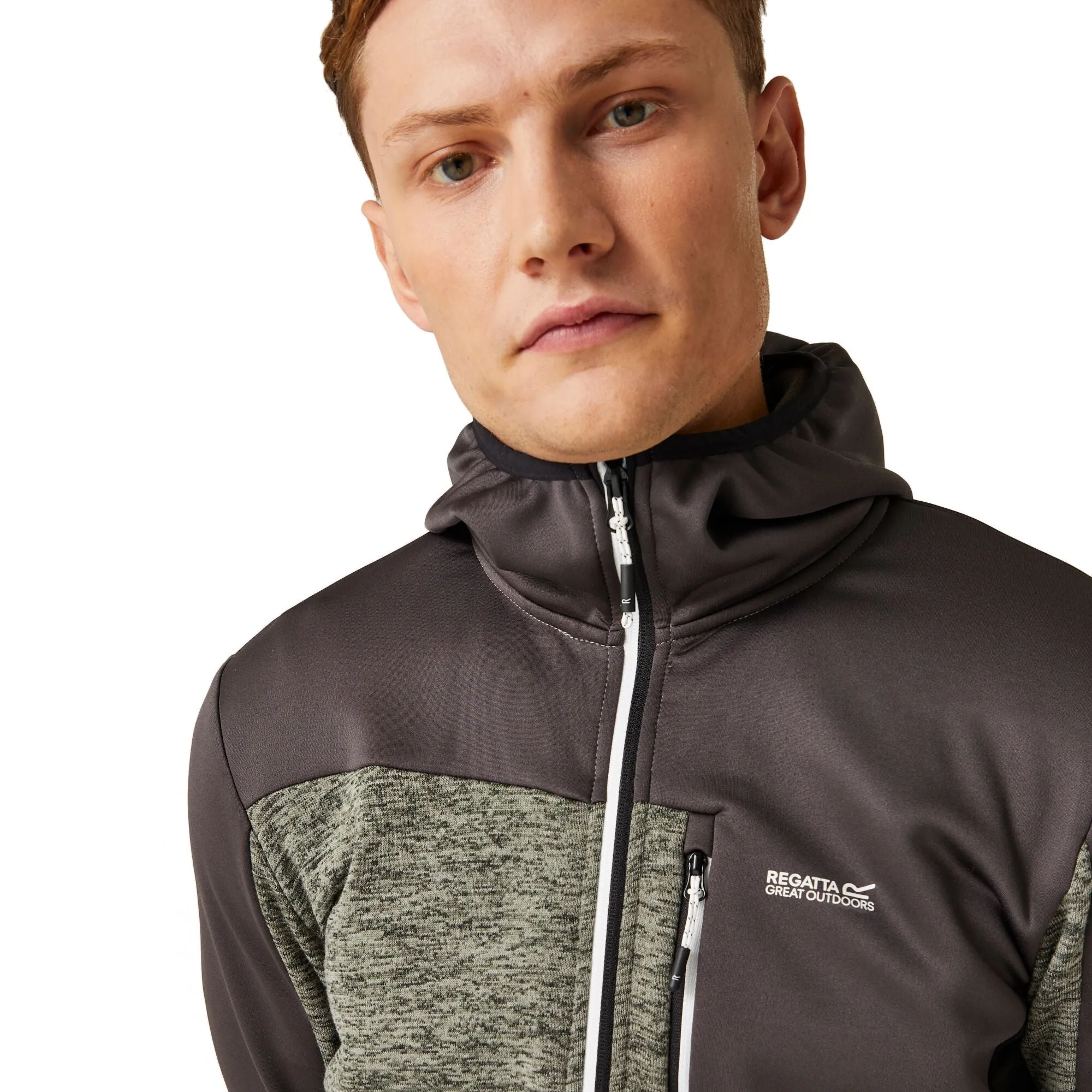 Regatta Mens Cadford VI Hooded Full Zip Fleece Jacket