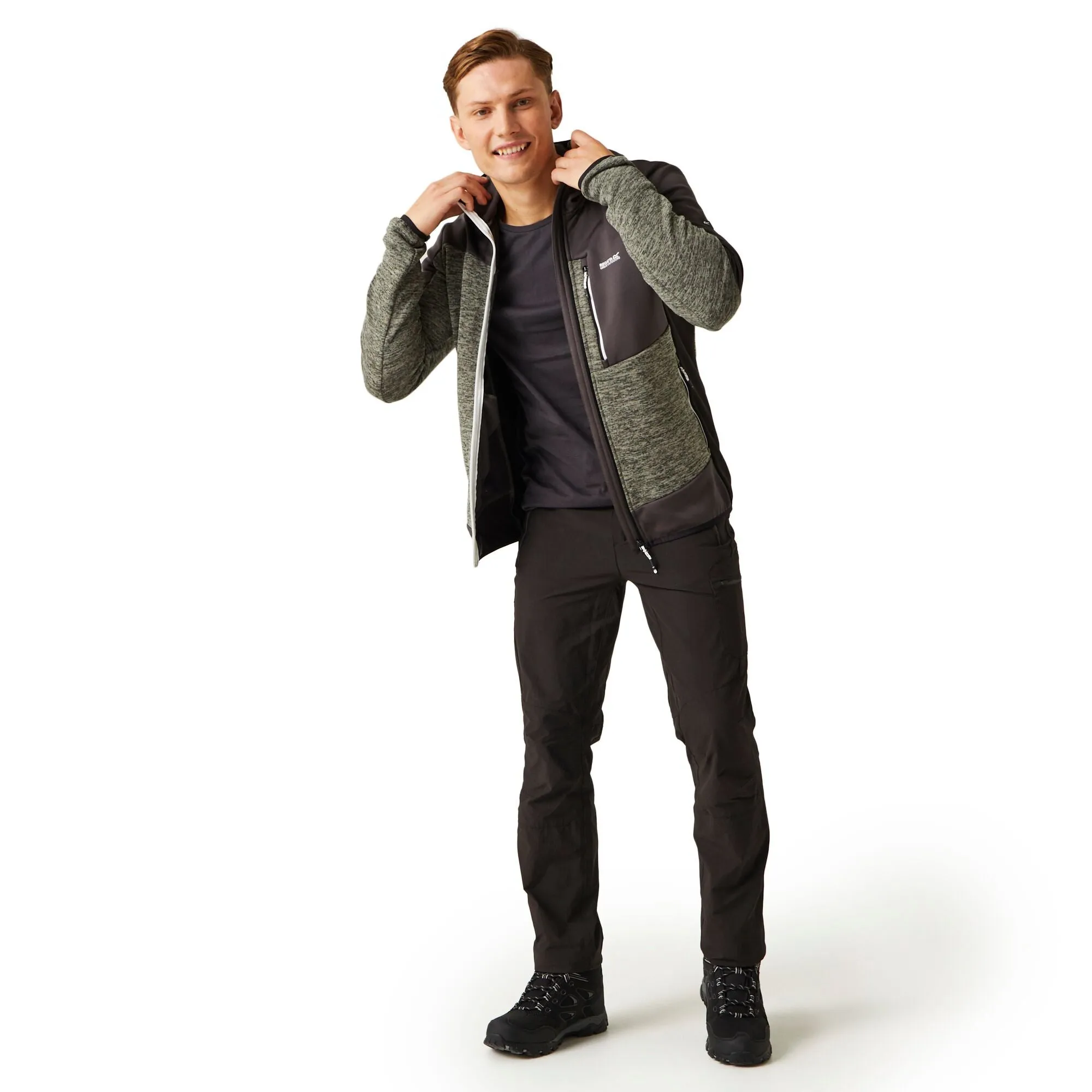 Regatta Mens Cadford VI Hooded Full Zip Fleece Jacket