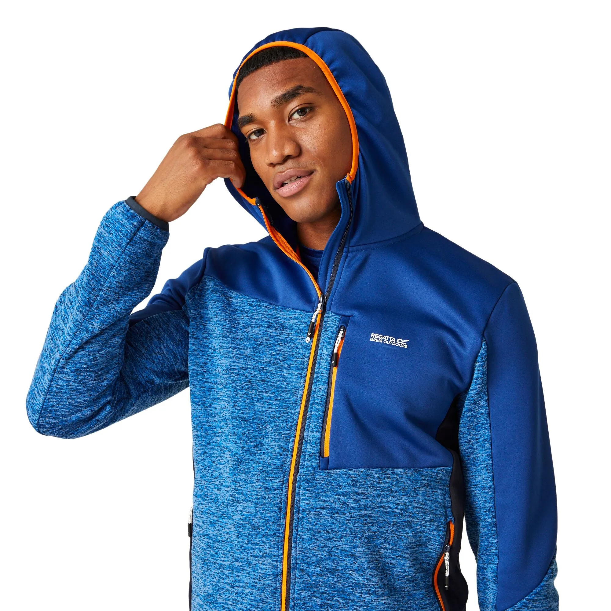 Regatta Mens Cadford VI Hooded Full Zip Fleece Jacket