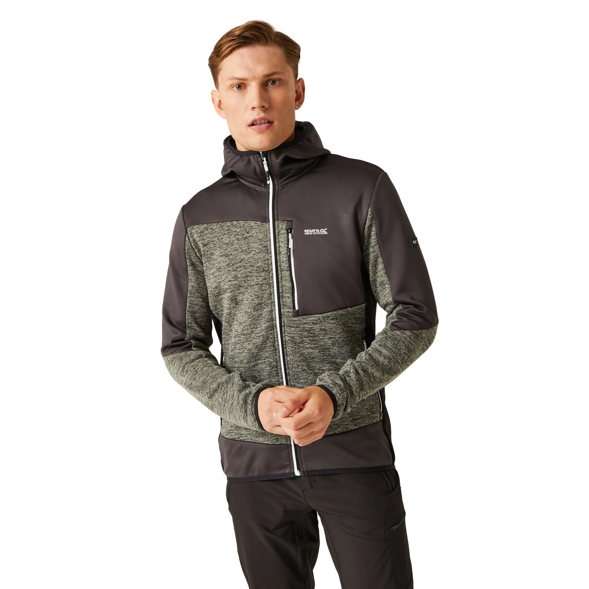 Regatta Mens Cadford VI Hooded Full Zip Fleece Jacket