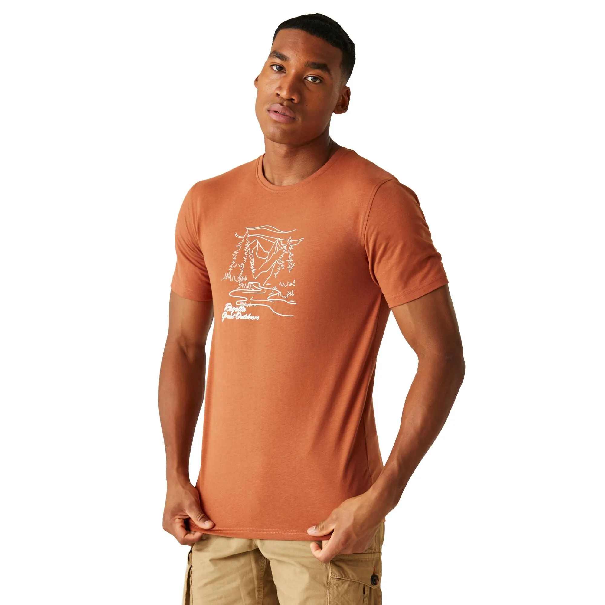 Regatta Mens Cline VIII Short Sleeve T-Shirt