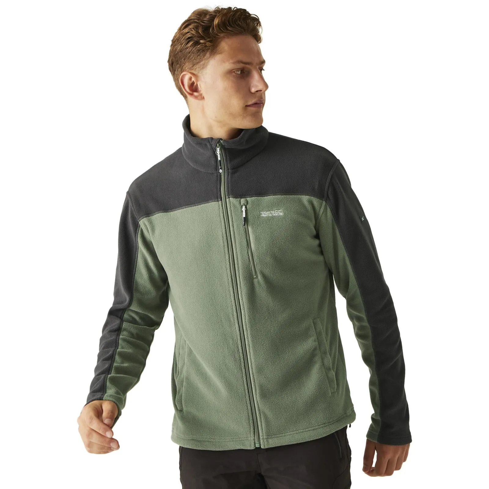 Regatta Mens Fellard Lightweight Full Zip Fleece