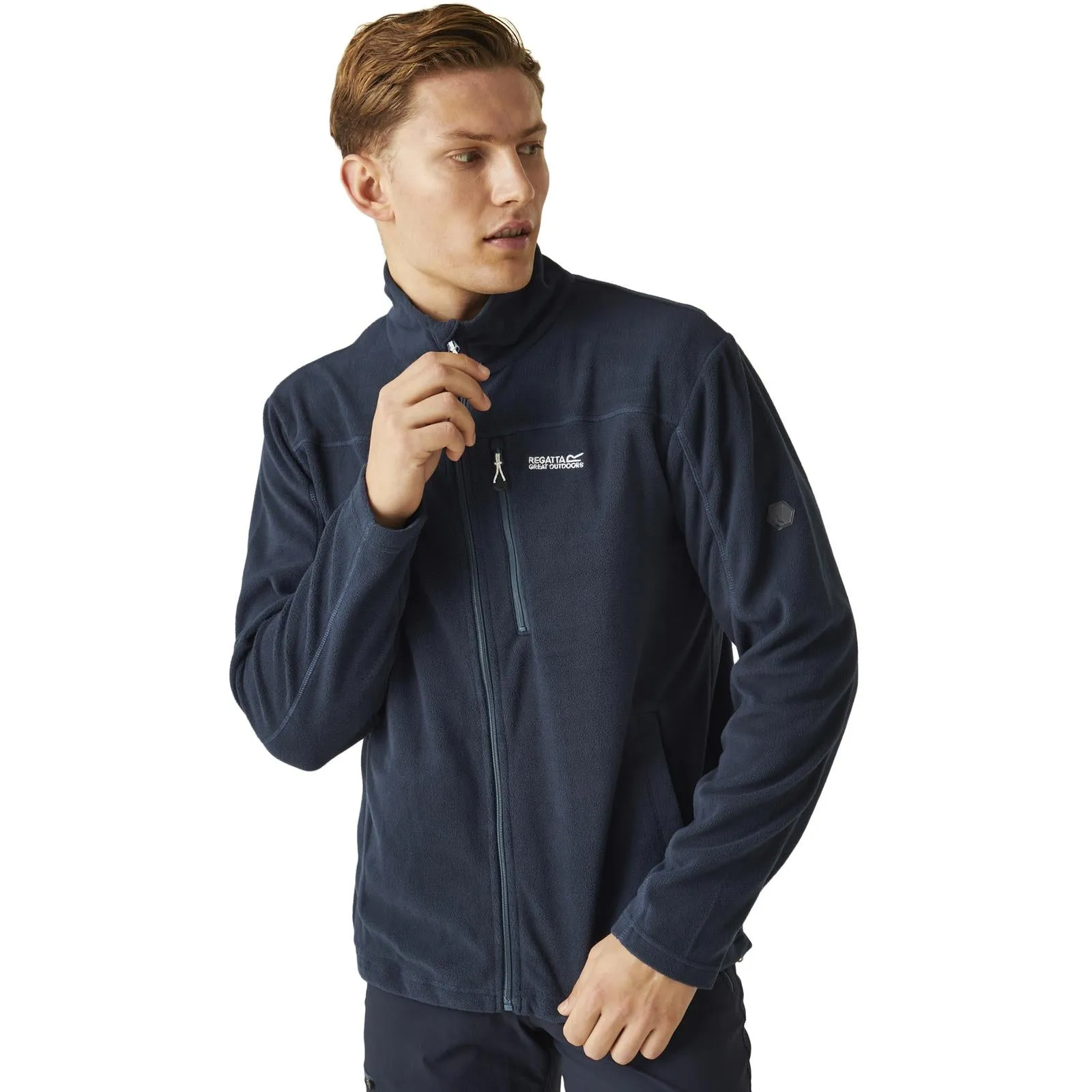 Regatta Mens Fellard Lightweight Full Zip Fleece