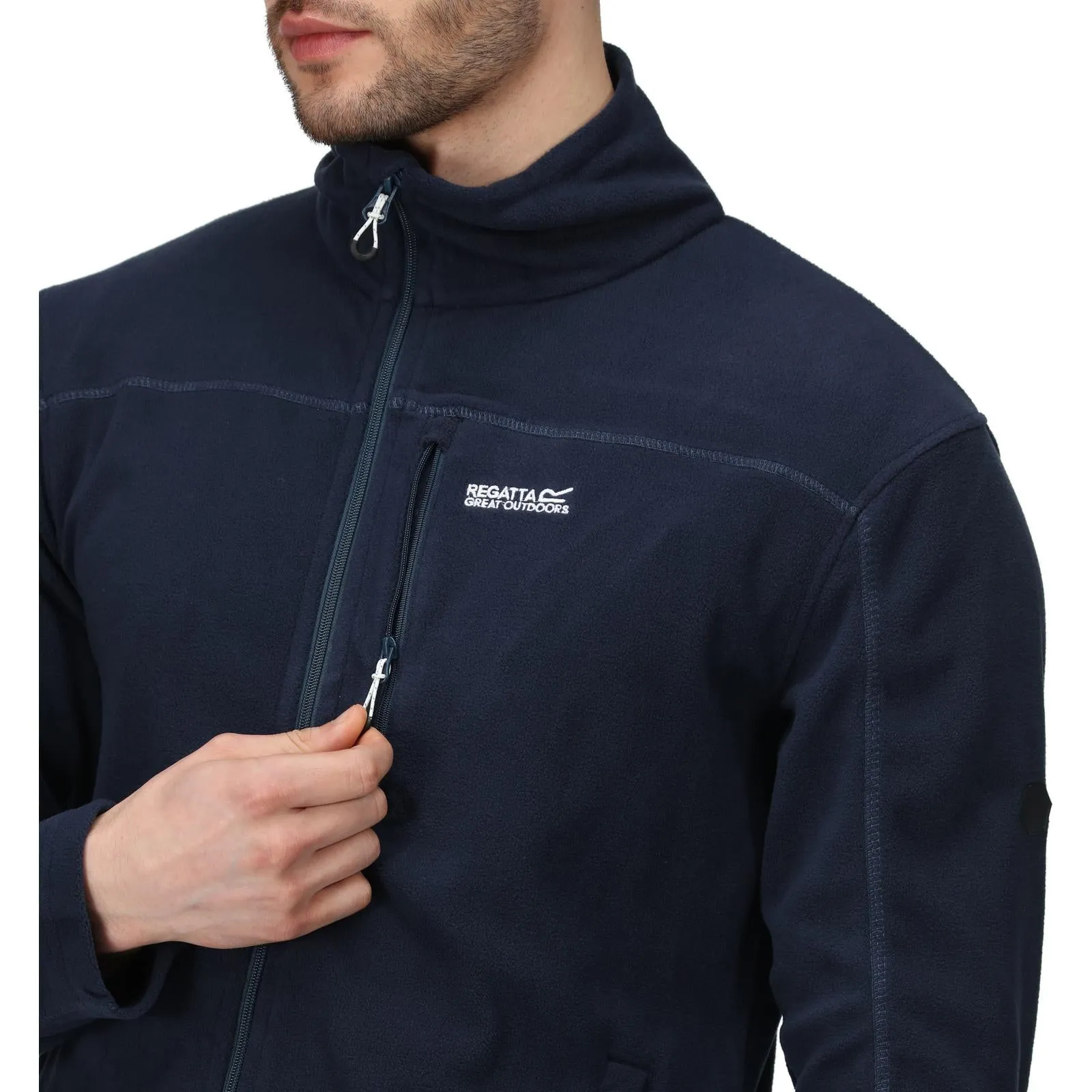 Regatta Mens Fellard Lightweight Full Zip Fleece