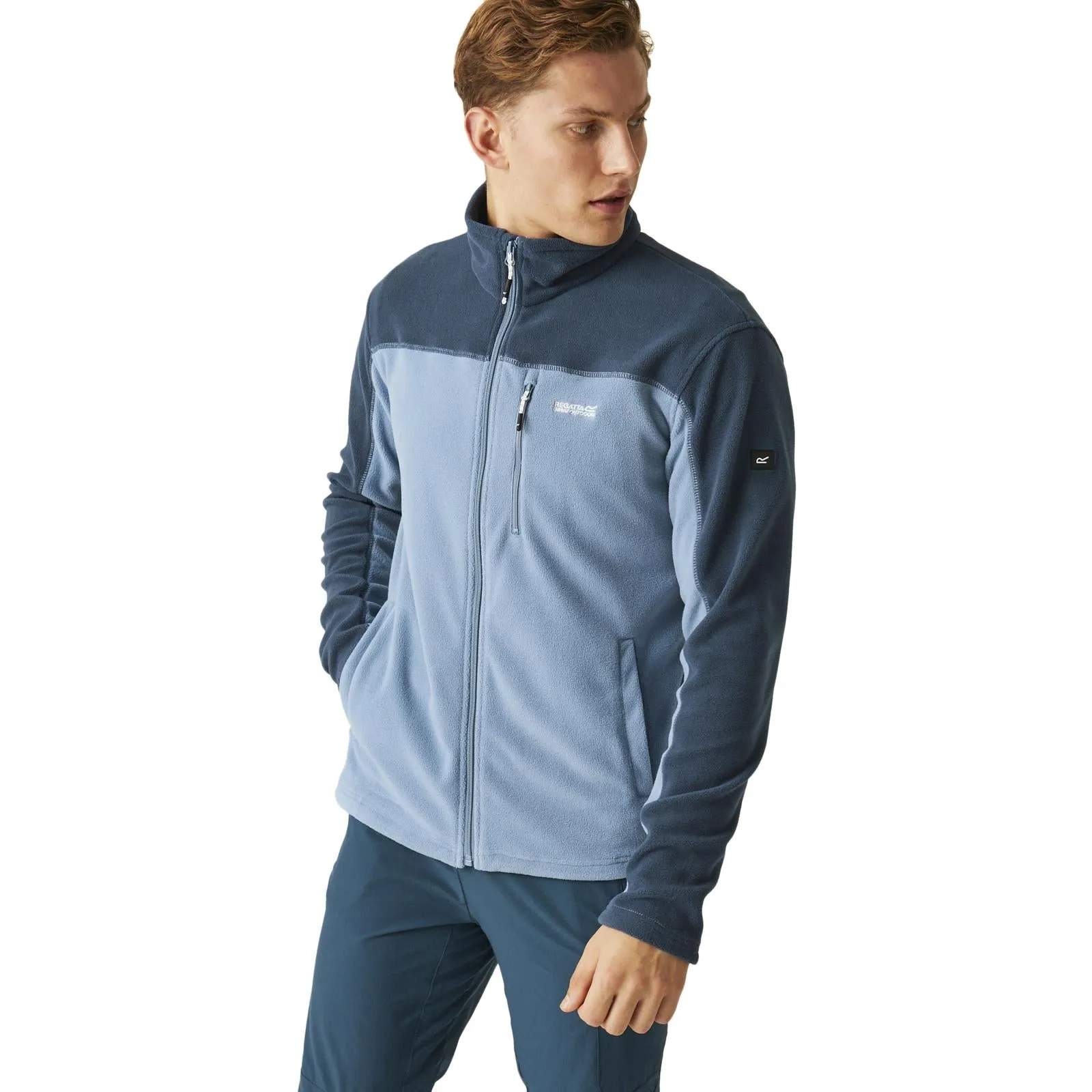 Regatta Mens Fellard Lightweight Full Zip Fleece