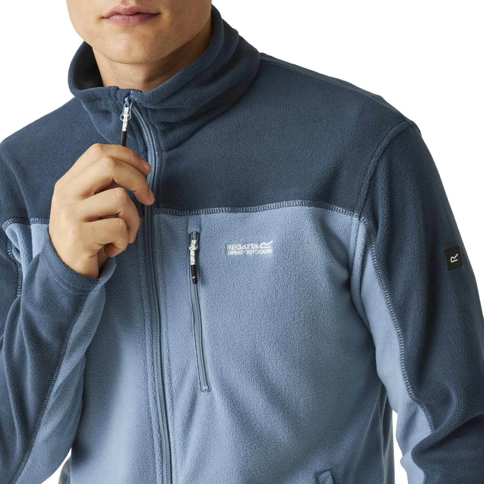 Regatta Mens Fellard Lightweight Full Zip Fleece