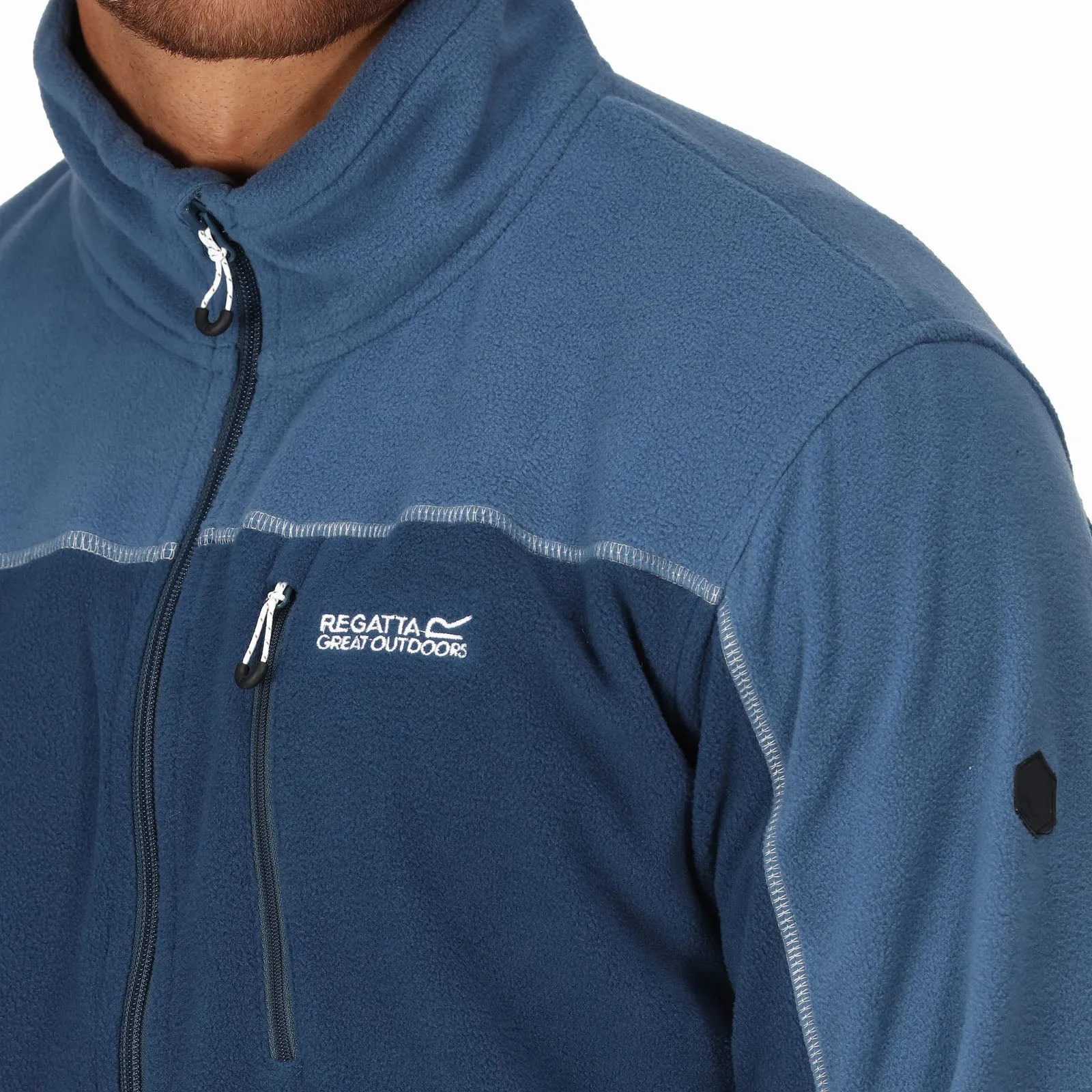 Regatta Mens Fellard Lightweight Full Zip Fleece