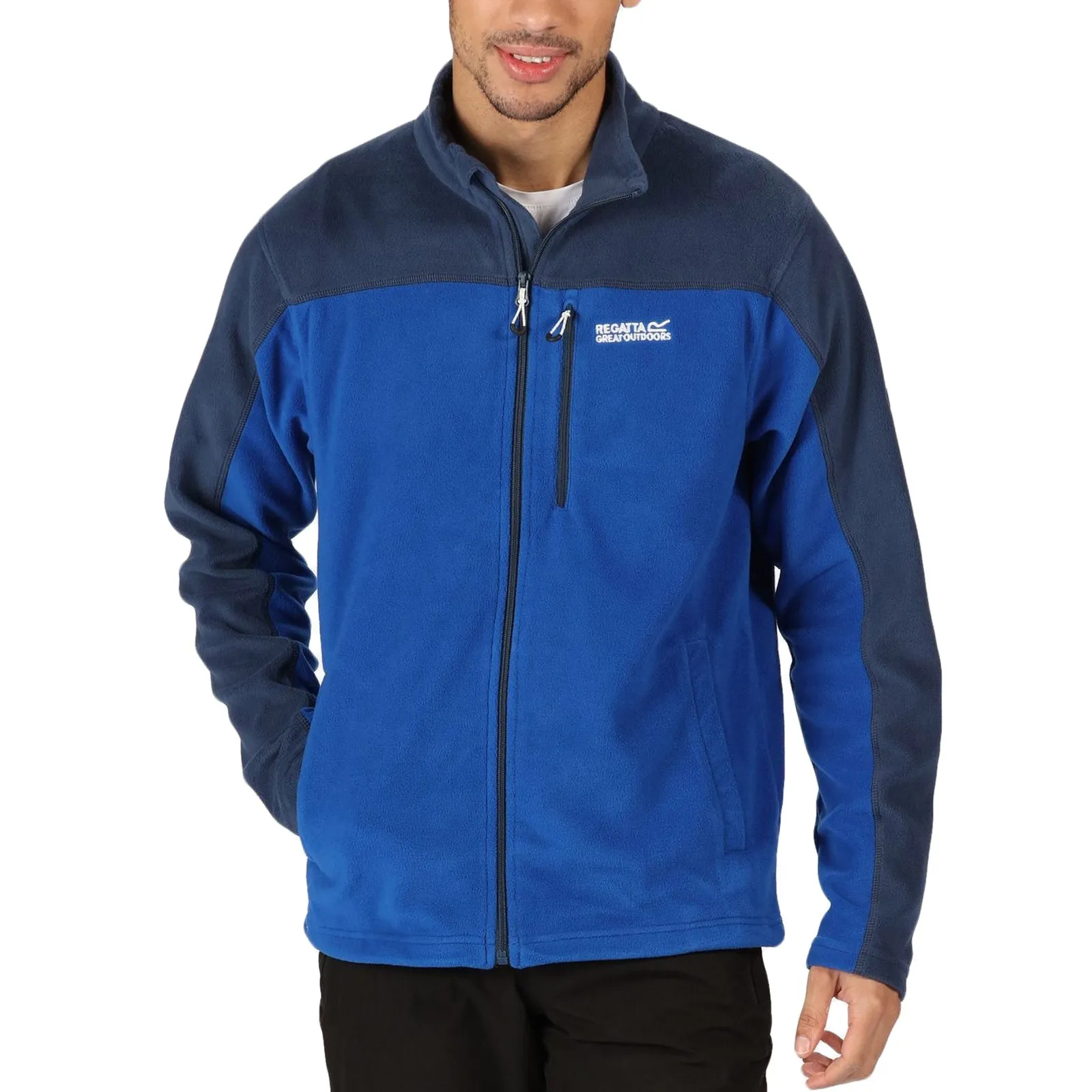 Regatta Mens Fellard Lightweight Full Zip Fleece