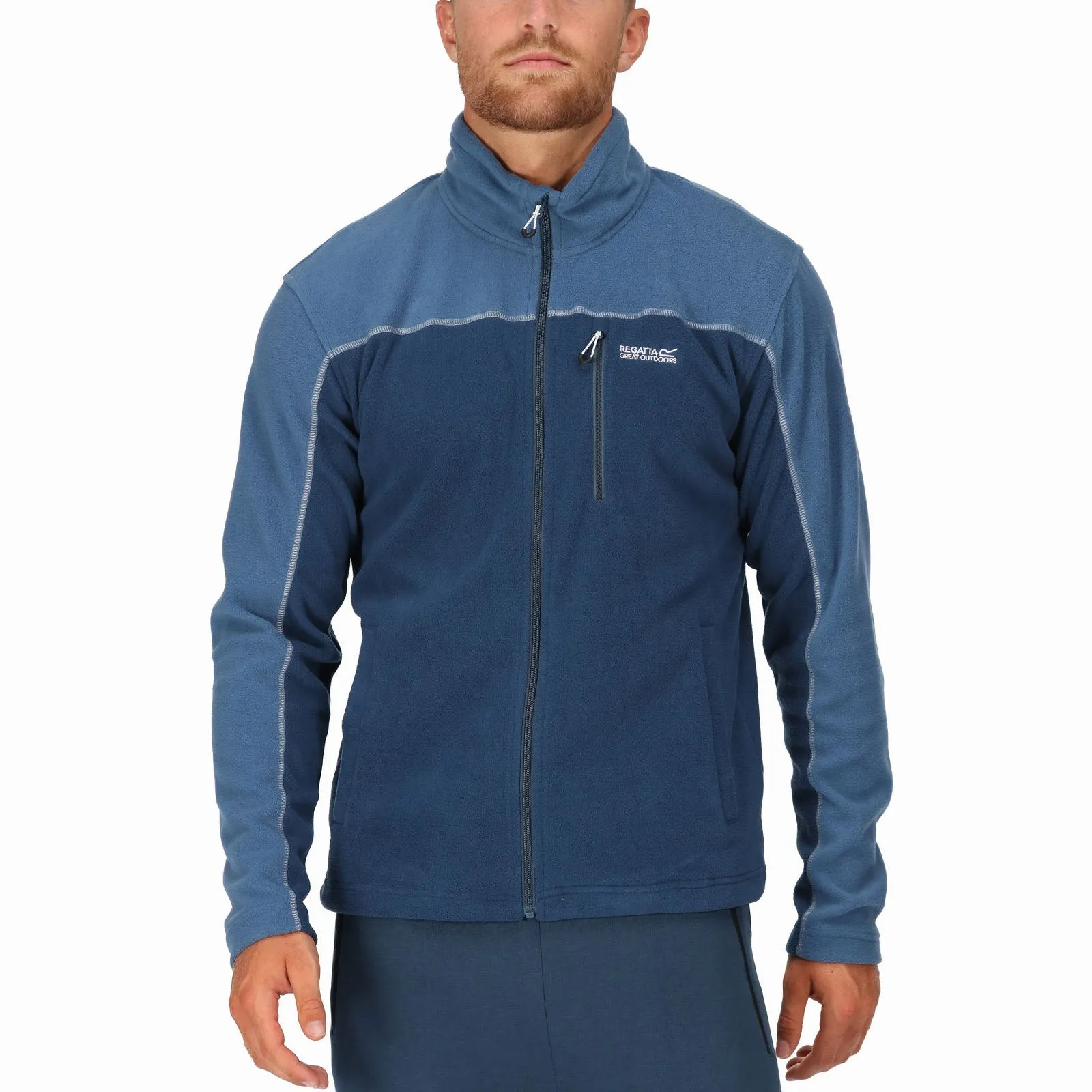 Regatta Mens Fellard Lightweight Full Zip Fleece