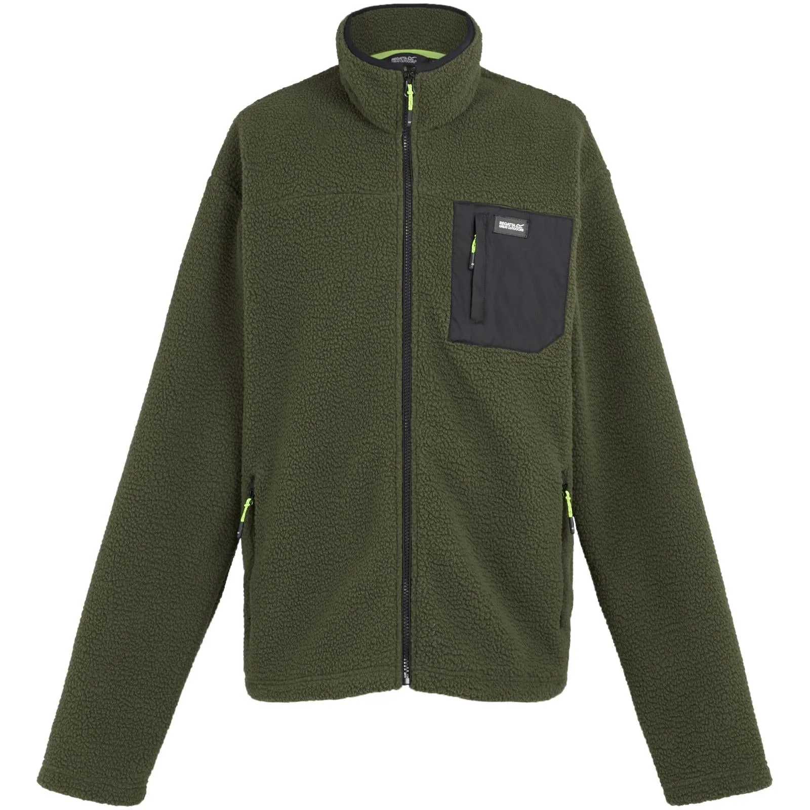 Regatta Mens Frankie Full Zip Borg Fleece Jacket