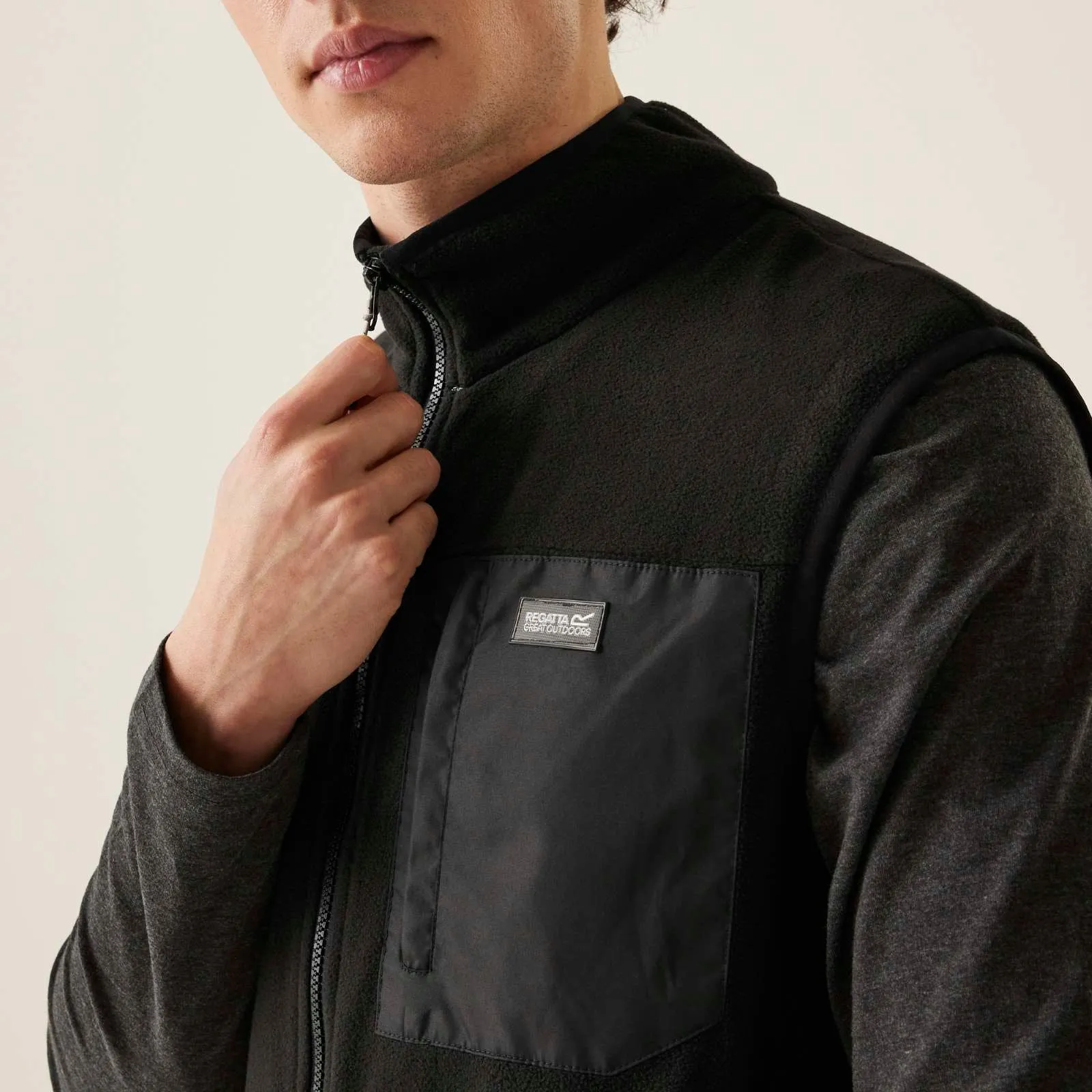 Regatta Mens Frankie Full Zip Fleece Gilet