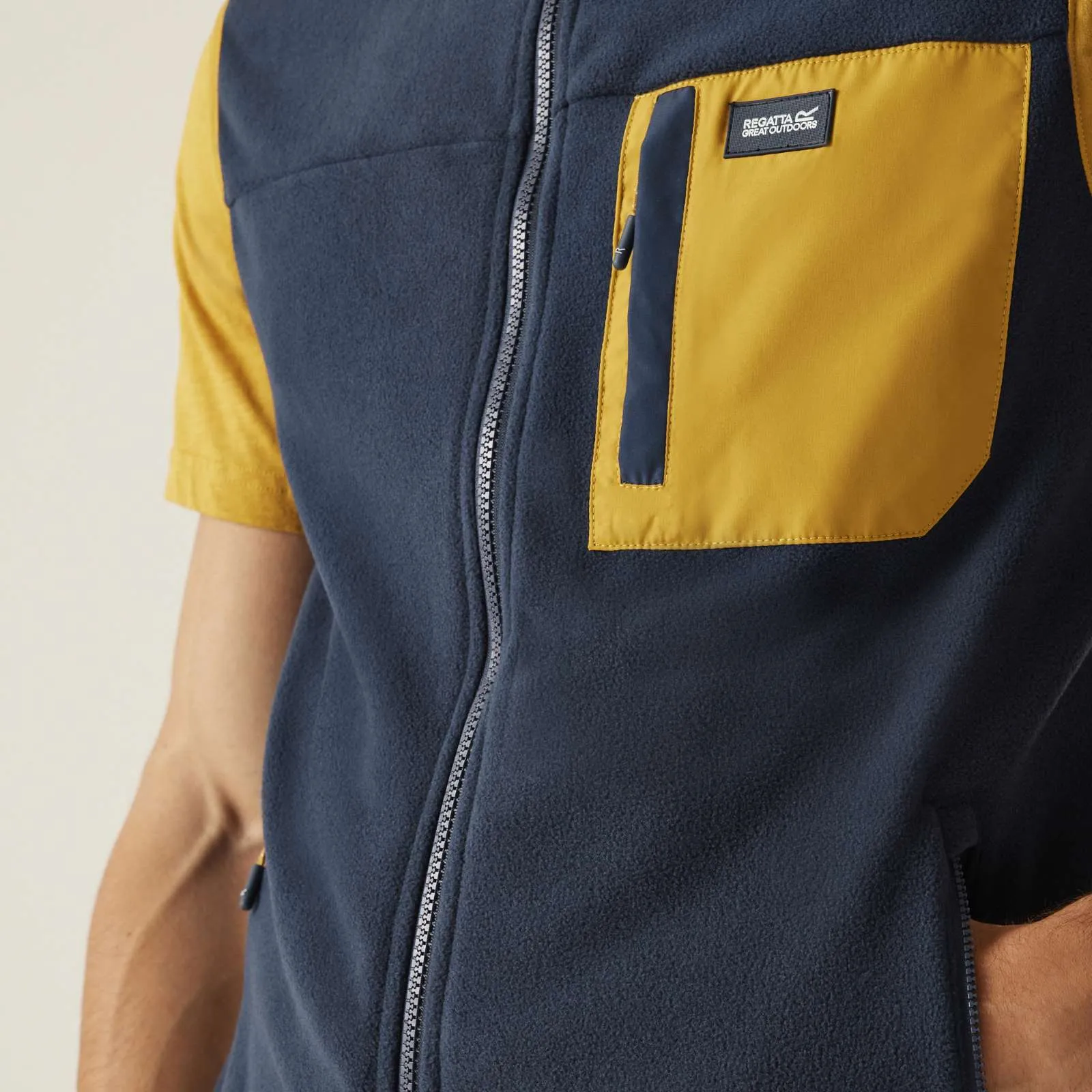 Regatta Mens Frankie Full Zip Fleece Gilet