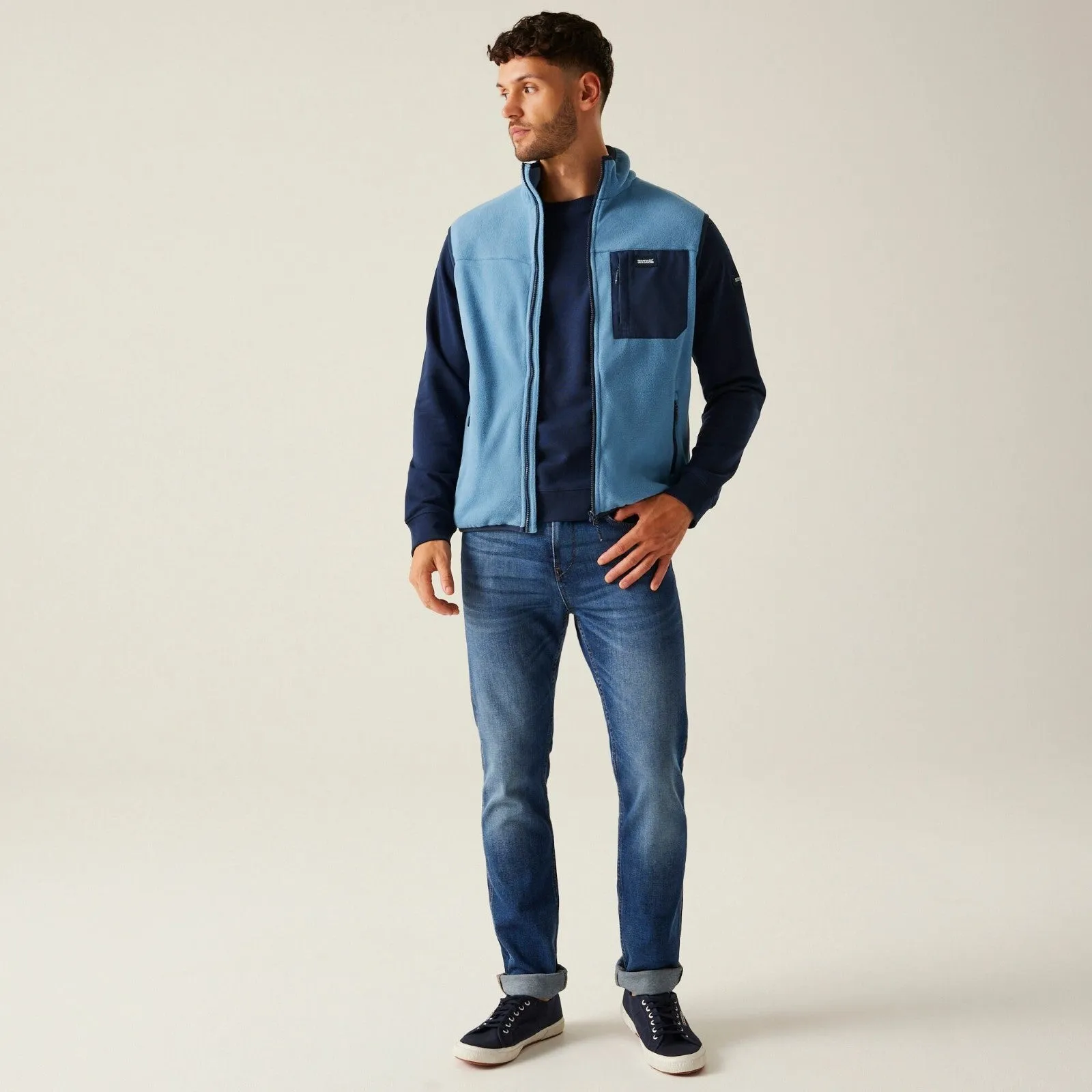 Regatta Mens Frankie Full Zip Fleece Gilet