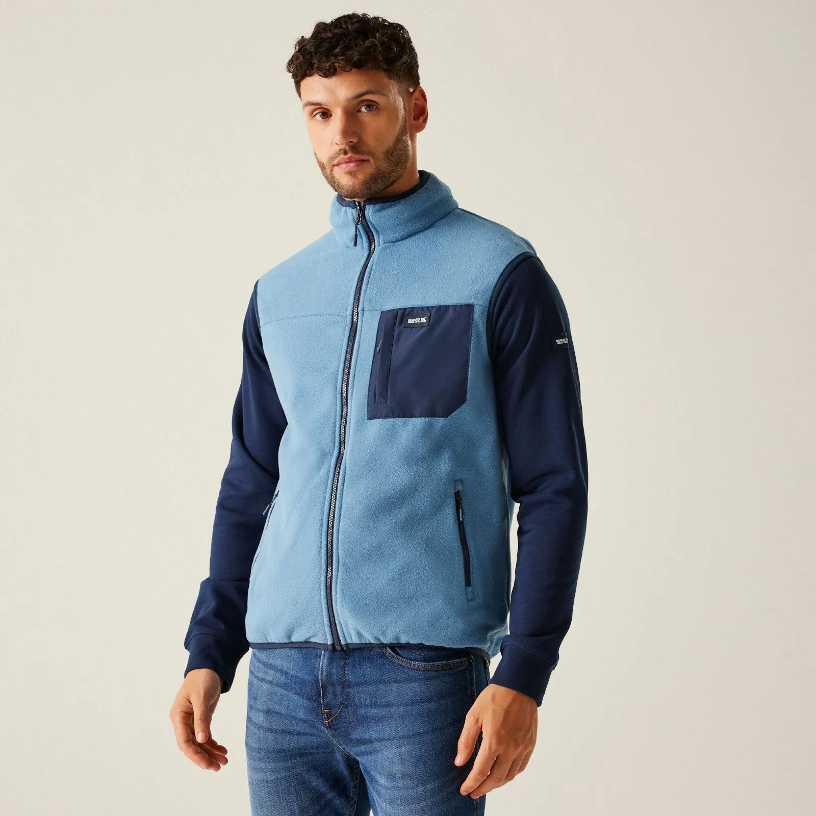 Regatta Mens Frankie Full Zip Fleece Gilet