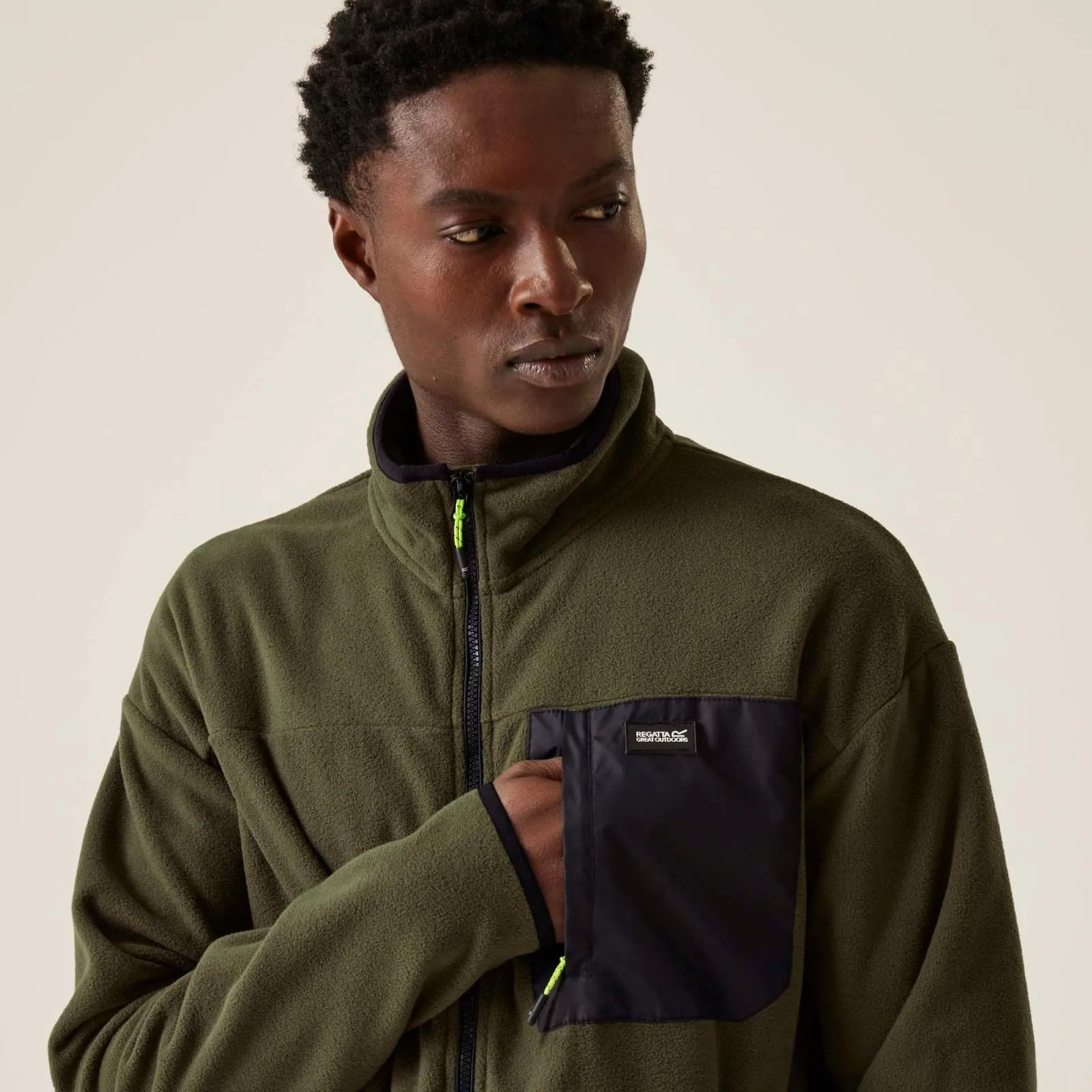Regatta Mens Frankie Full Zip  Fleece Jacket