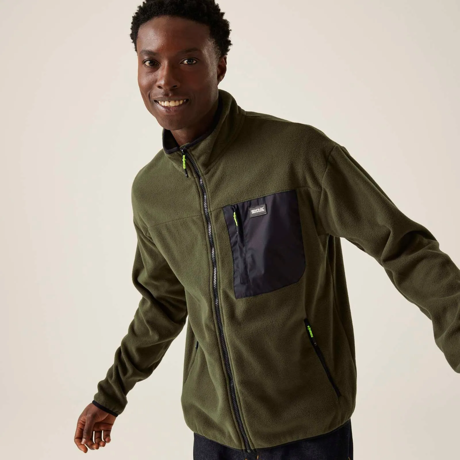 Regatta Mens Frankie Full Zip  Fleece Jacket