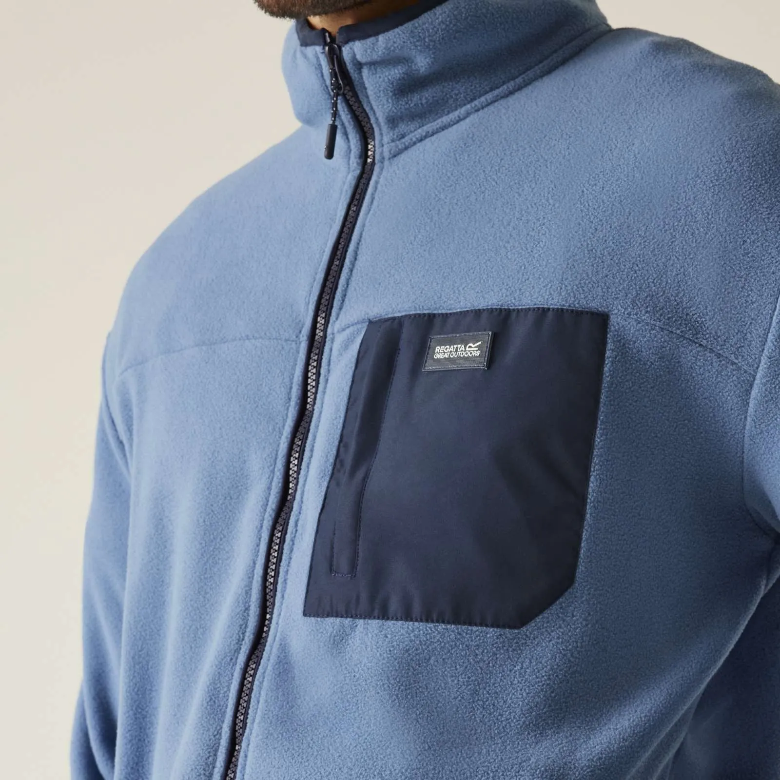 Regatta Mens Frankie Full Zip  Fleece Jacket