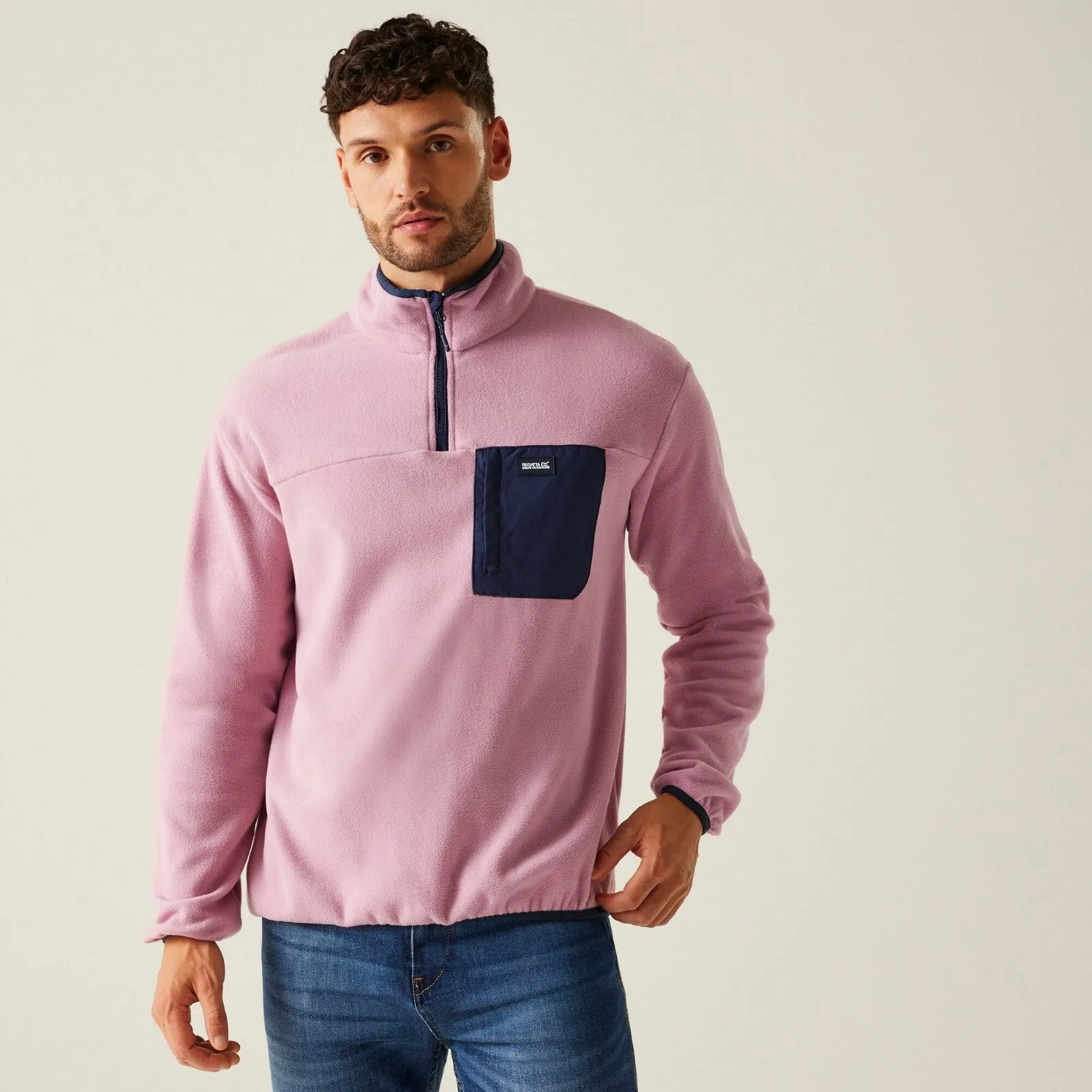 Regatta Mens Frankie Half Zip Pullover Fleece