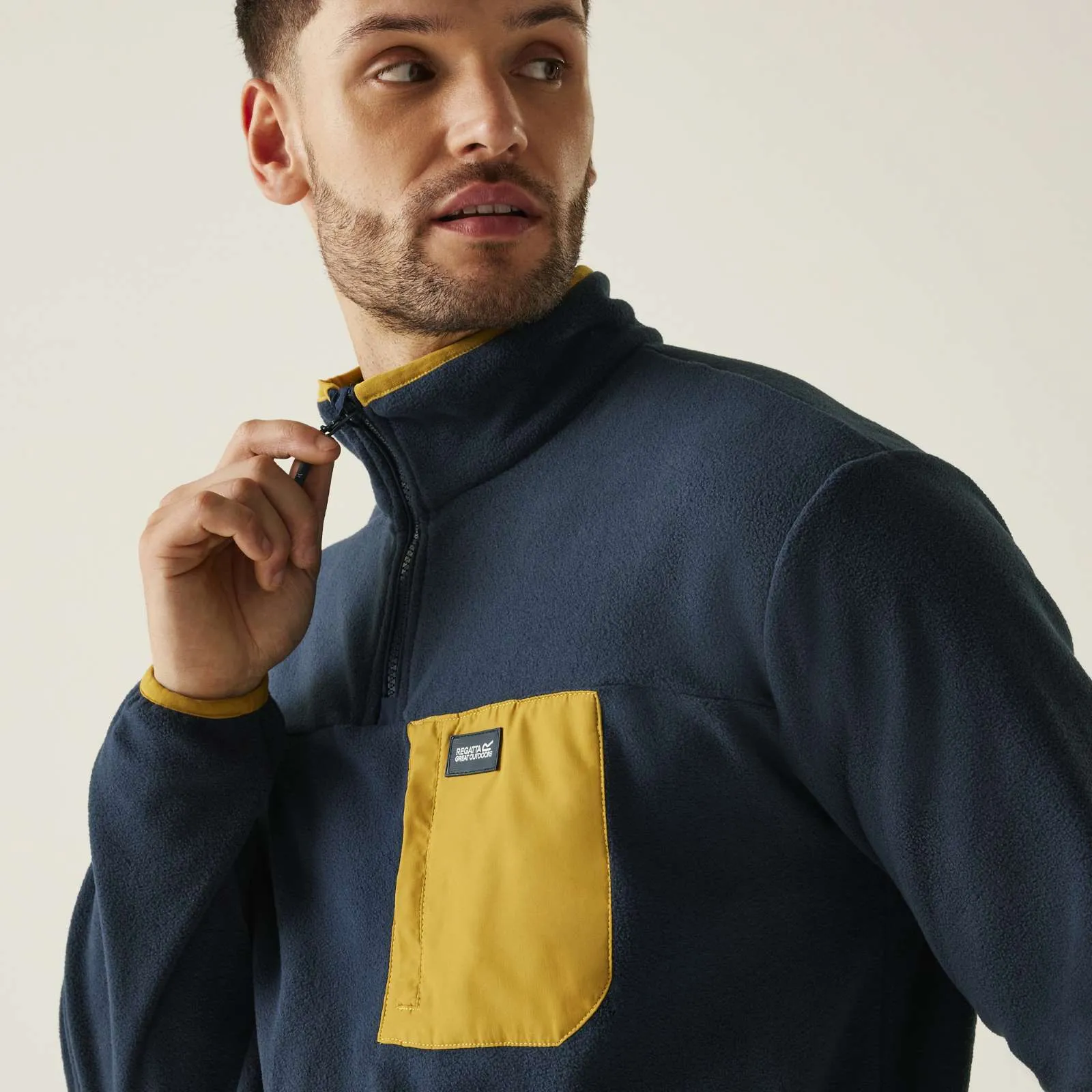 Regatta Mens Frankie Half Zip Pullover Fleece