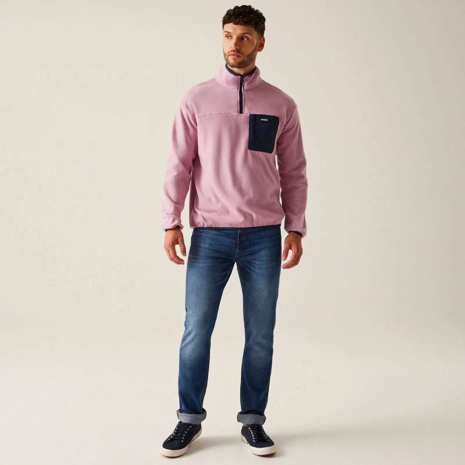 Regatta Mens Frankie Half Zip Pullover Fleece