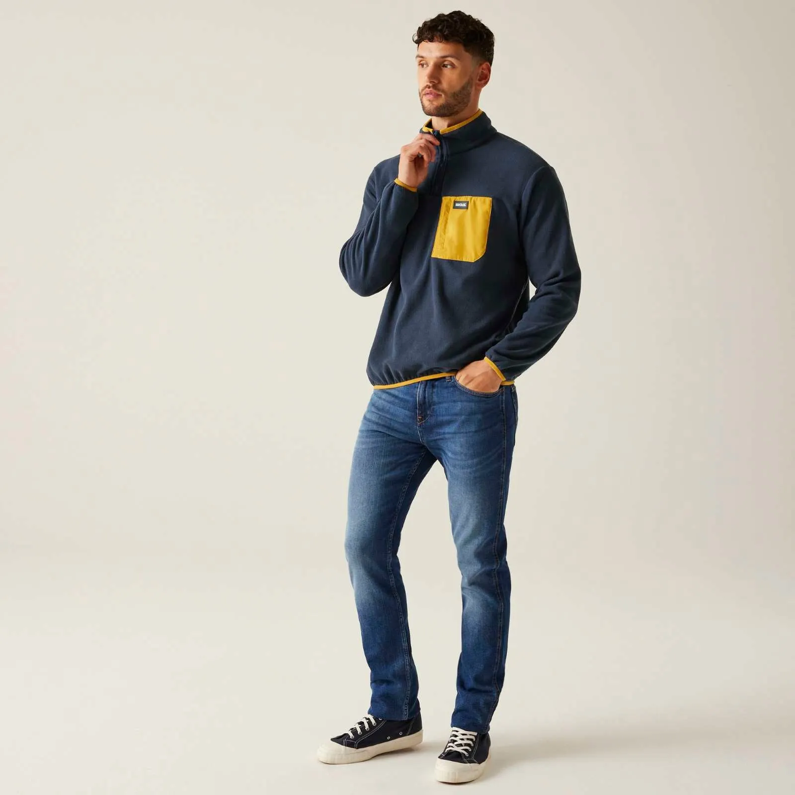 Regatta Mens Frankie Half Zip Pullover Fleece