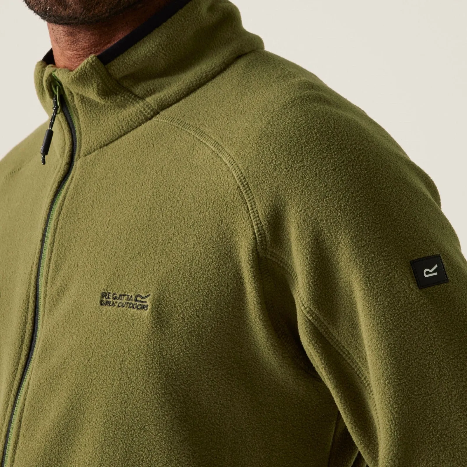 Regatta Mens Hadfield Full Zip Fleece Jacket