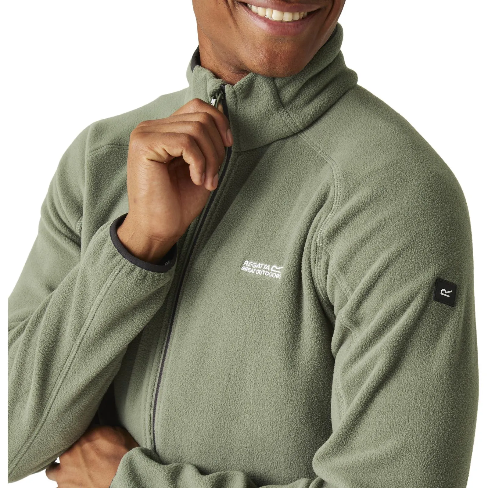 Regatta Mens Hadfield Full Zip Fleece Jacket