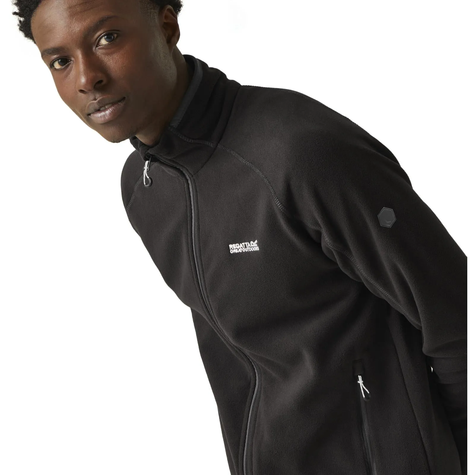 Regatta Mens Hadfield Full Zip Fleece Jacket