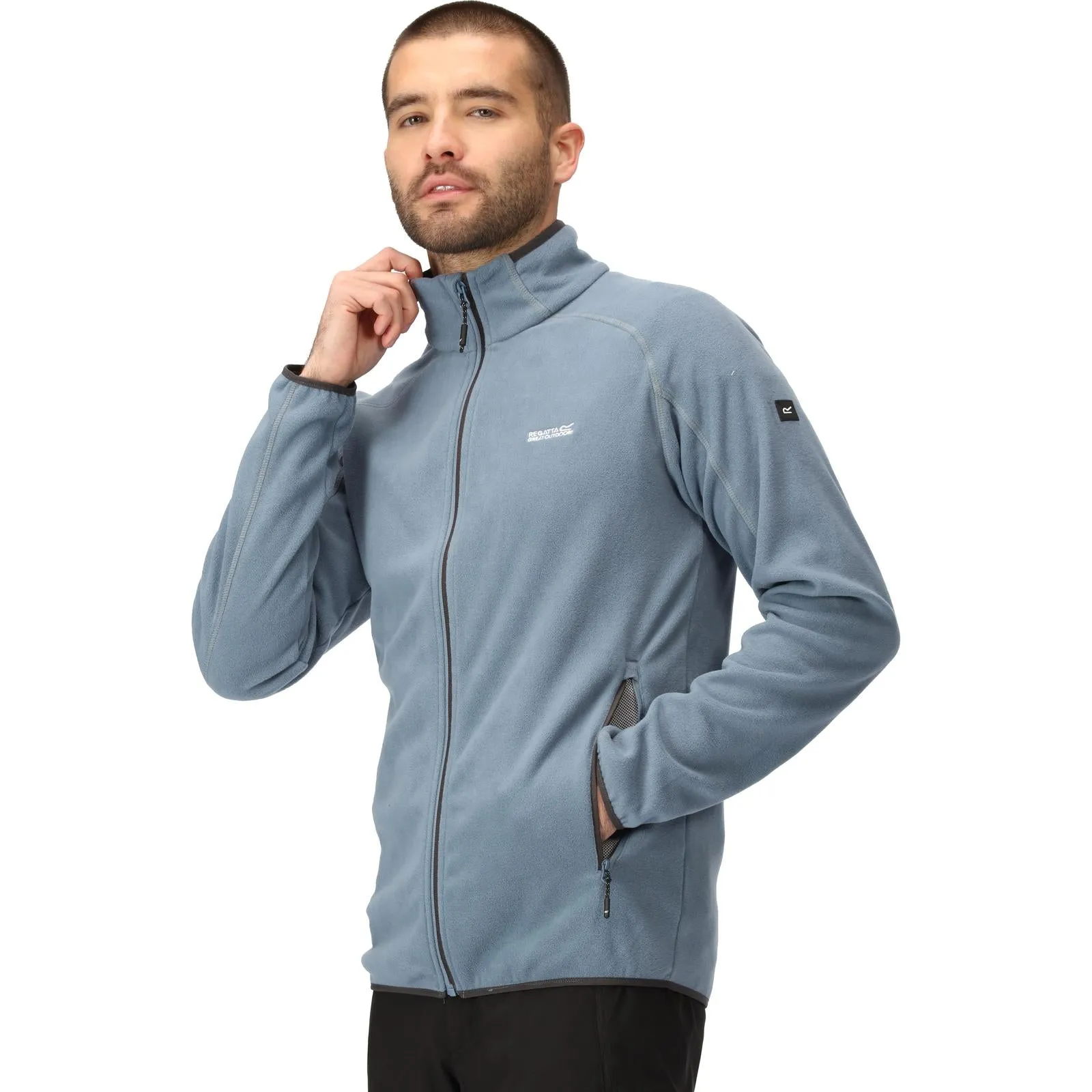 Regatta Mens Hadfield Full Zip Fleece Jacket