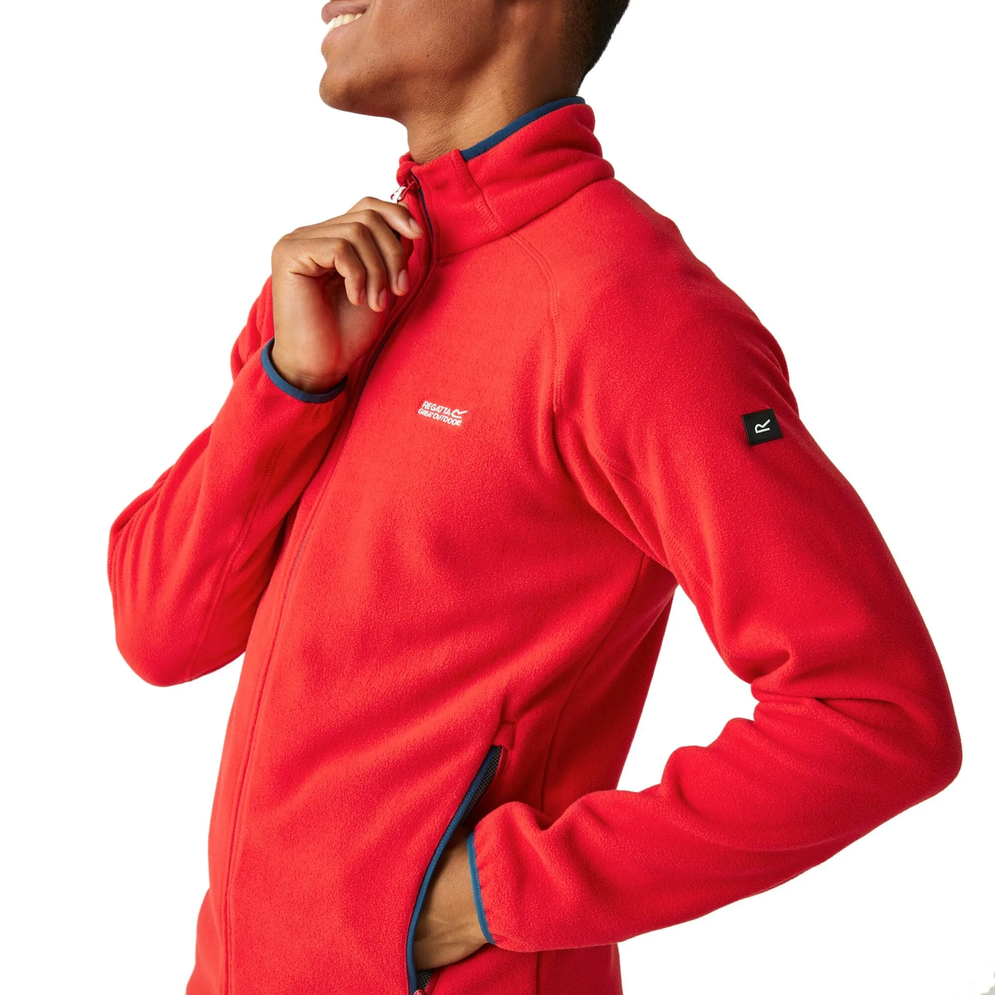 Regatta Mens Hadfield Full Zip Fleece Jacket