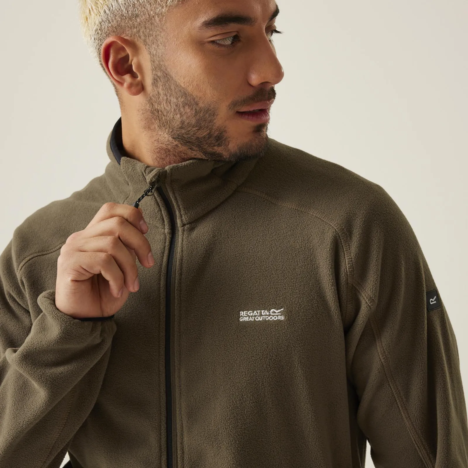 Regatta Mens Hadfield Full Zip Fleece Jacket
