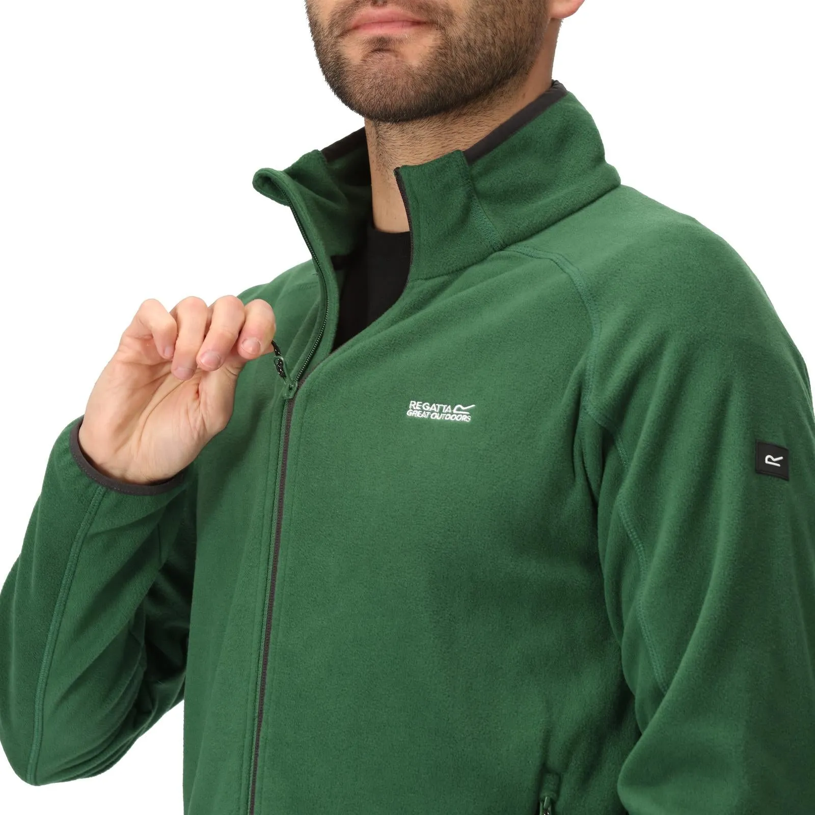 Regatta Mens Hadfield Full Zip Fleece Jacket