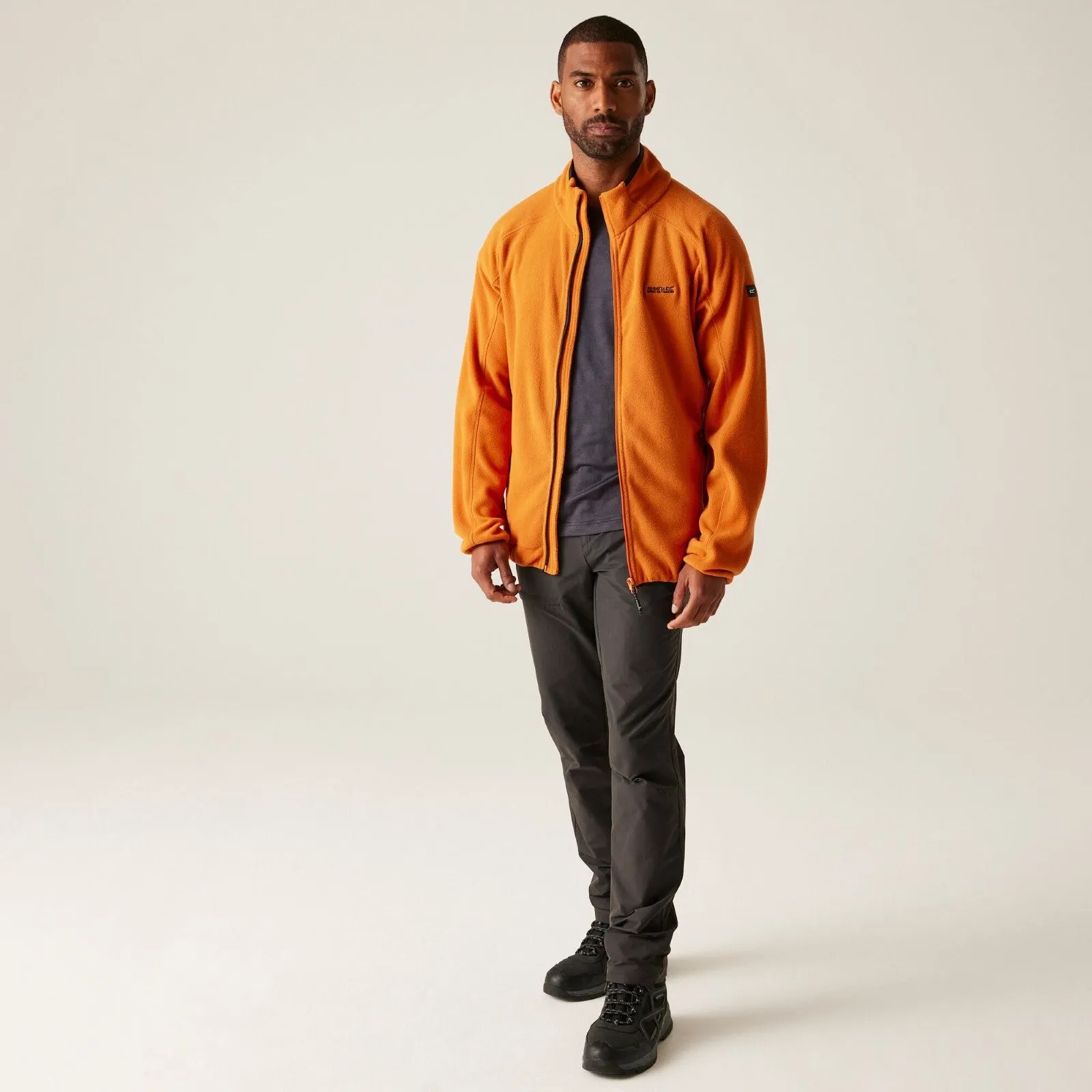 Regatta Mens Hadfield Full Zip Fleece Jacket