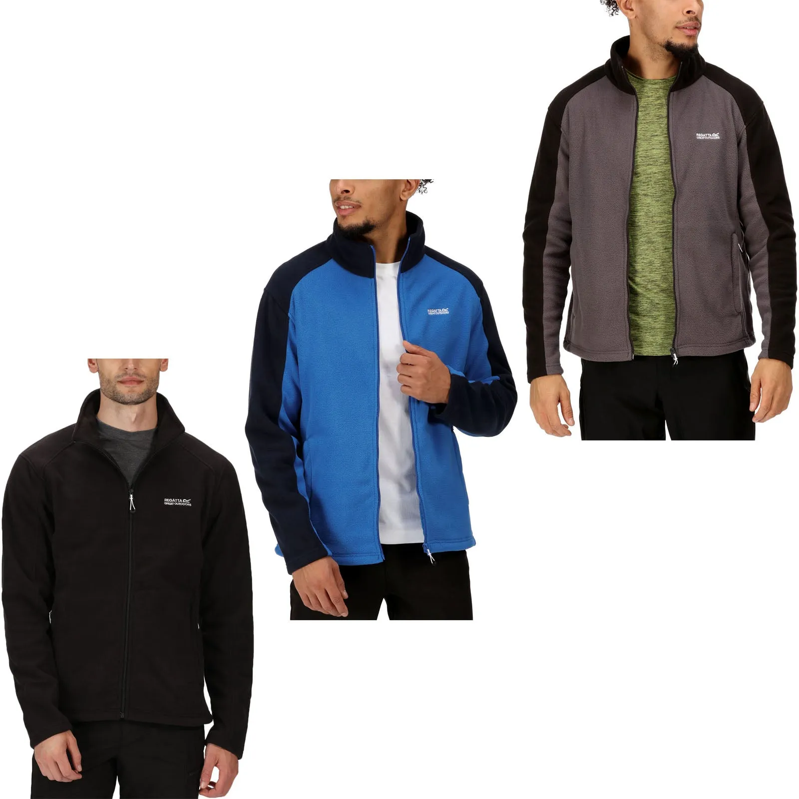 Regatta Mens Hedman II Heavyweight Full Zip Fleece