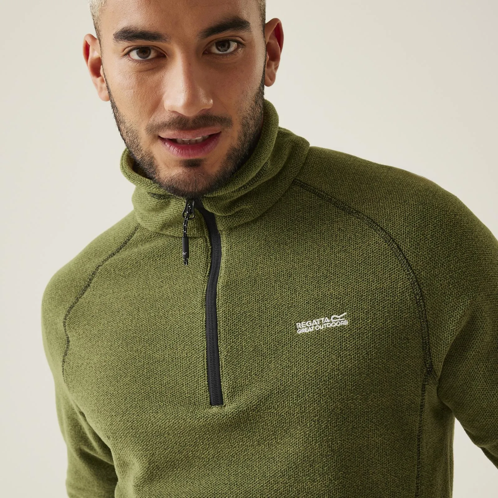 Regatta Mens Kenger Half Zip Midweight Fleece