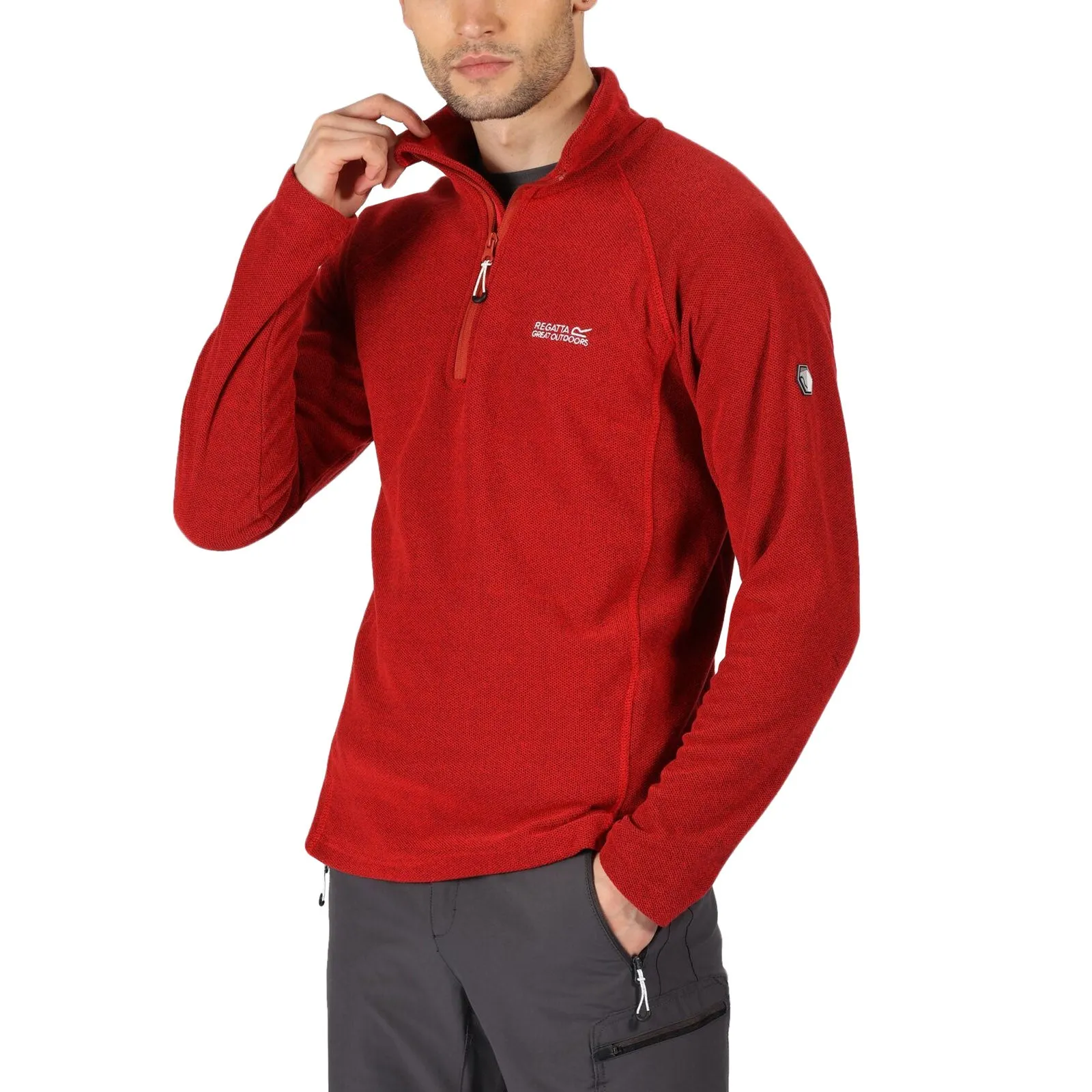 Regatta Mens Kenger Half Zip Midweight Fleece
