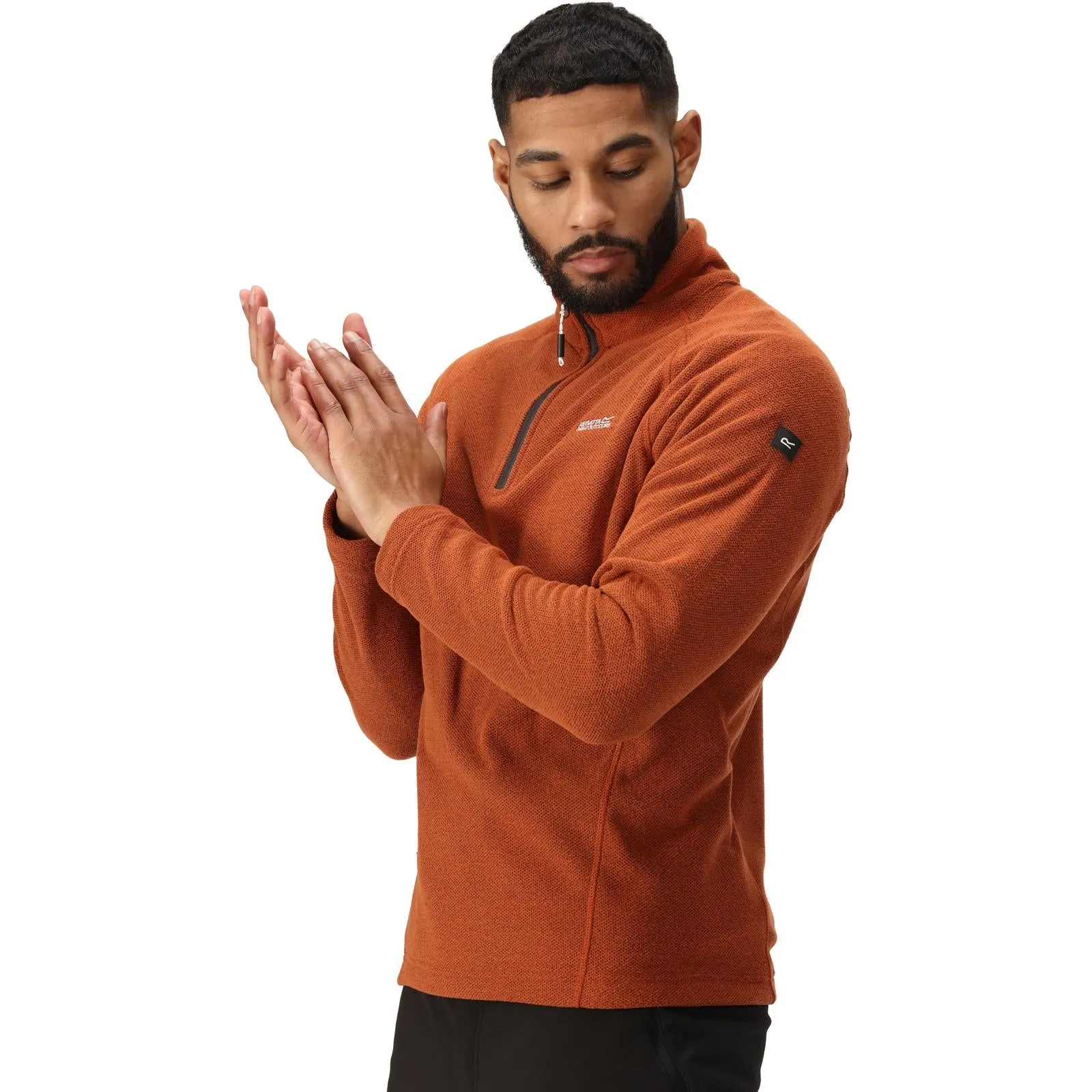 Regatta Mens Kenger Half Zip Midweight Fleece