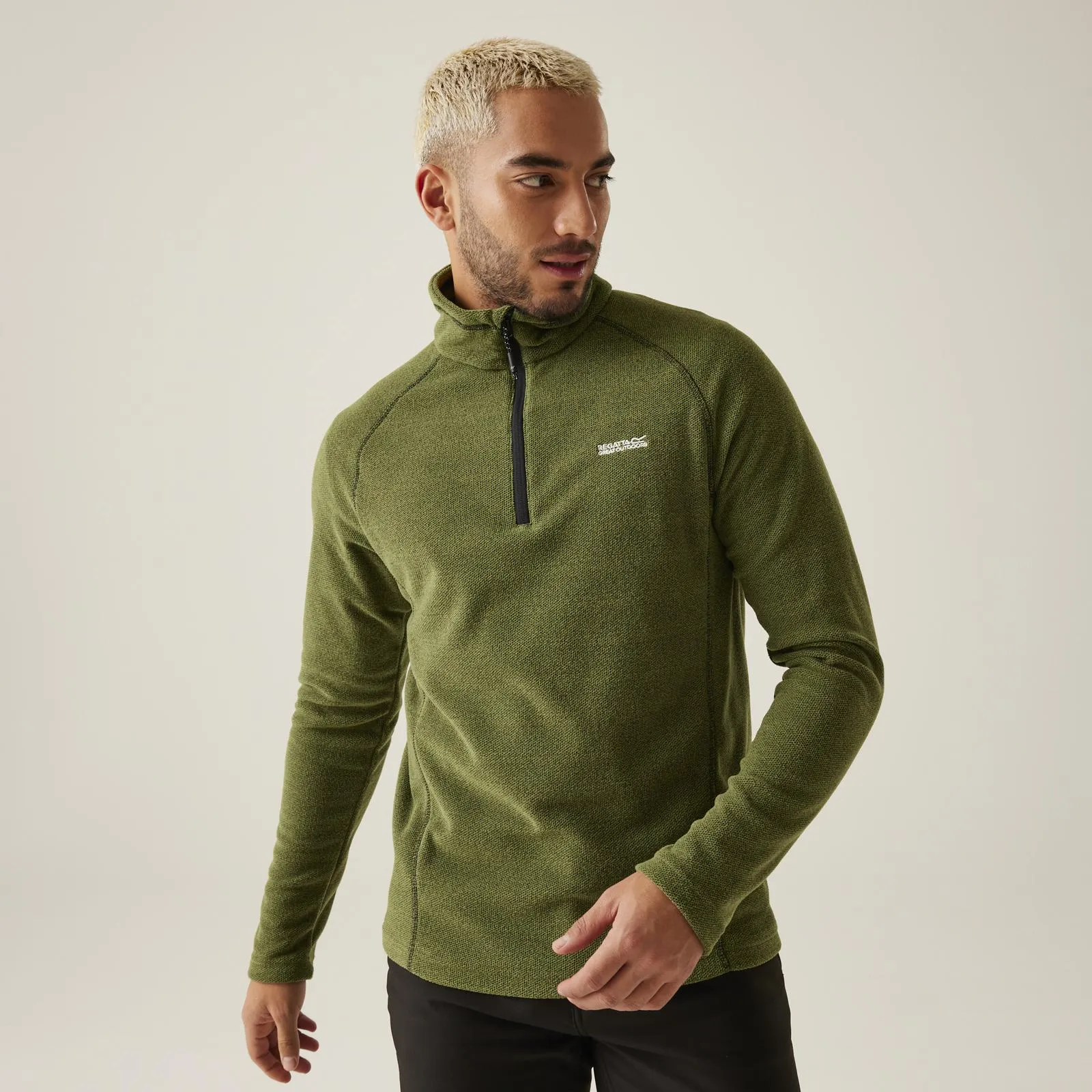 Regatta Mens Kenger Half Zip Midweight Fleece