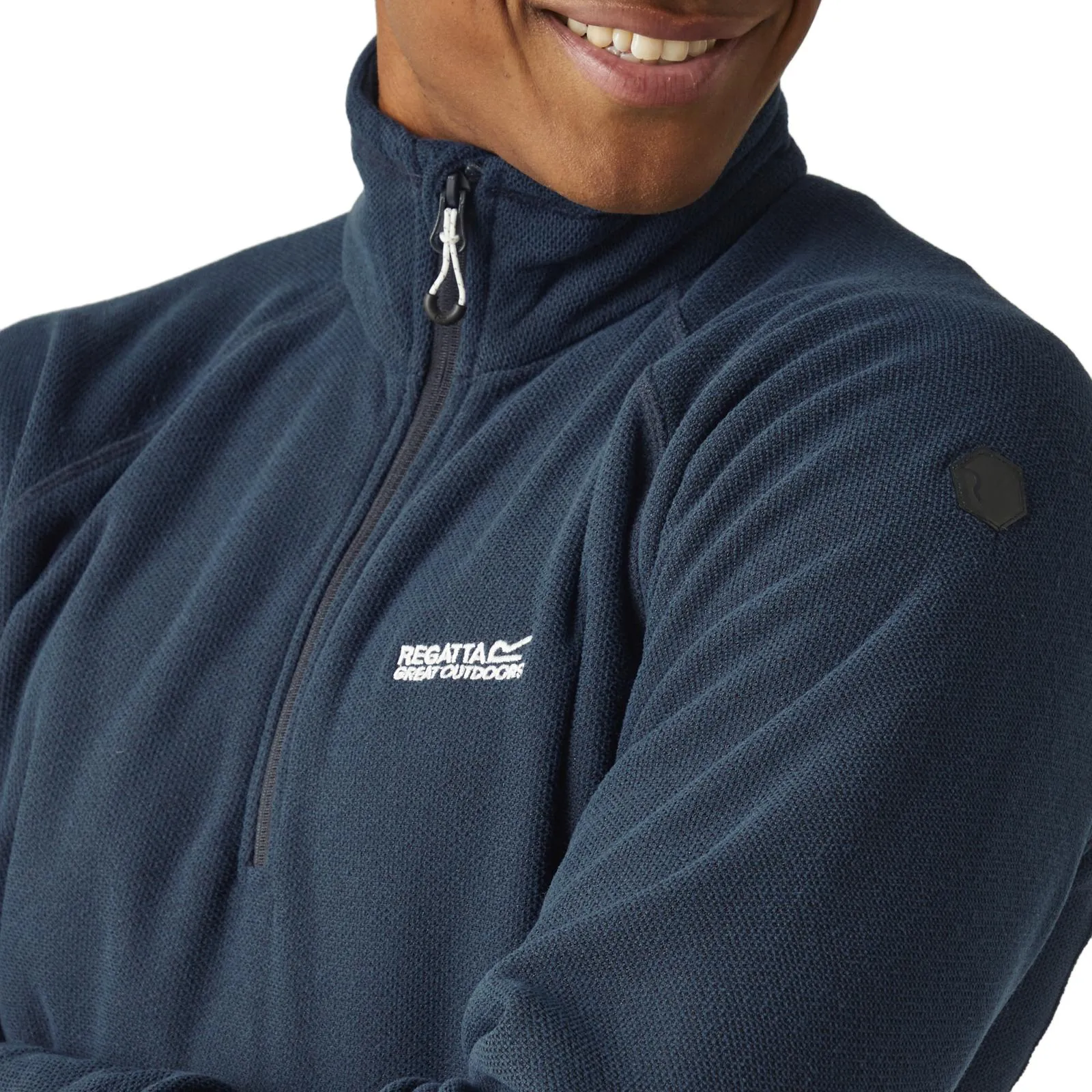 Regatta Mens Kenger Half Zip Midweight Fleece