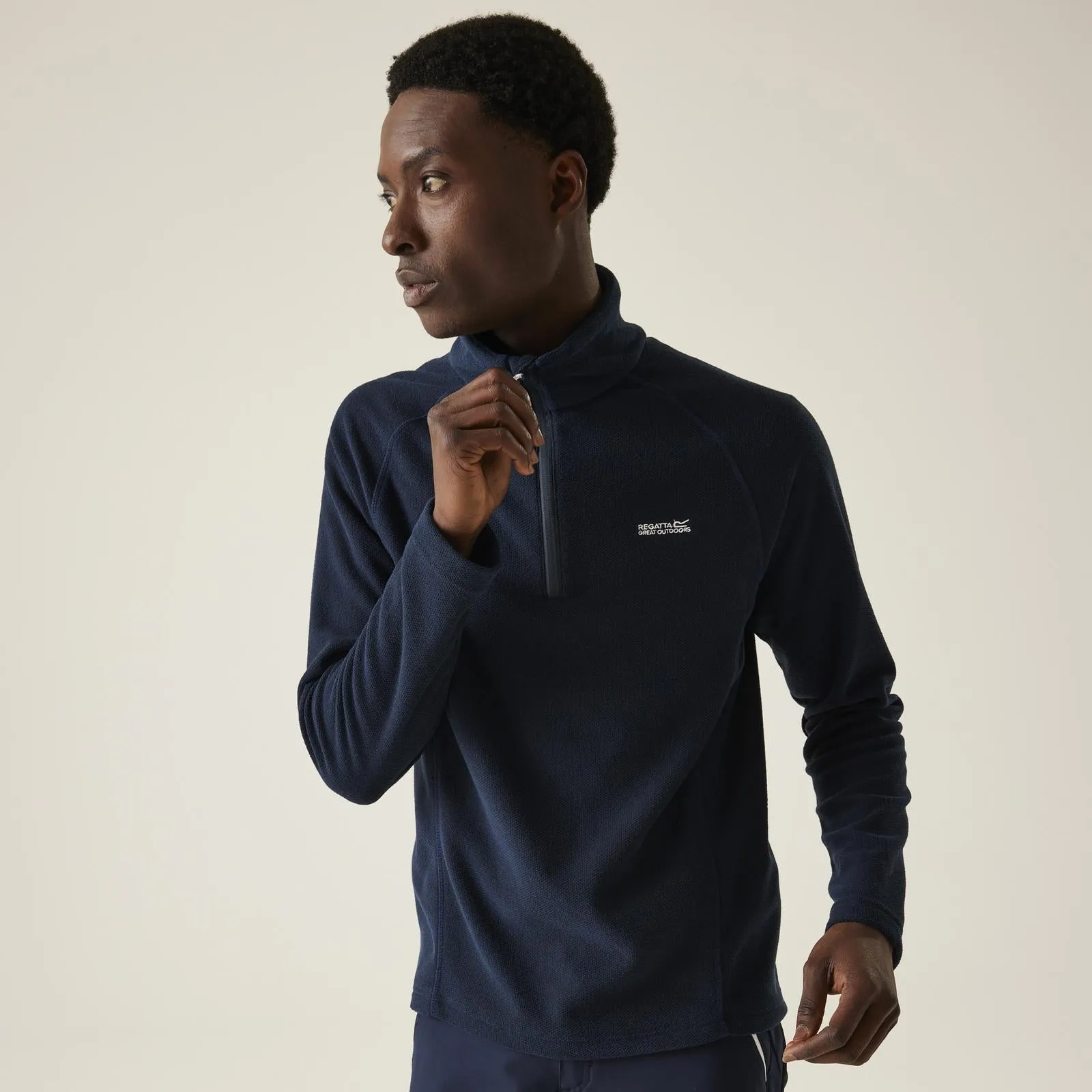 Regatta Mens Kenger Half Zip Midweight Fleece