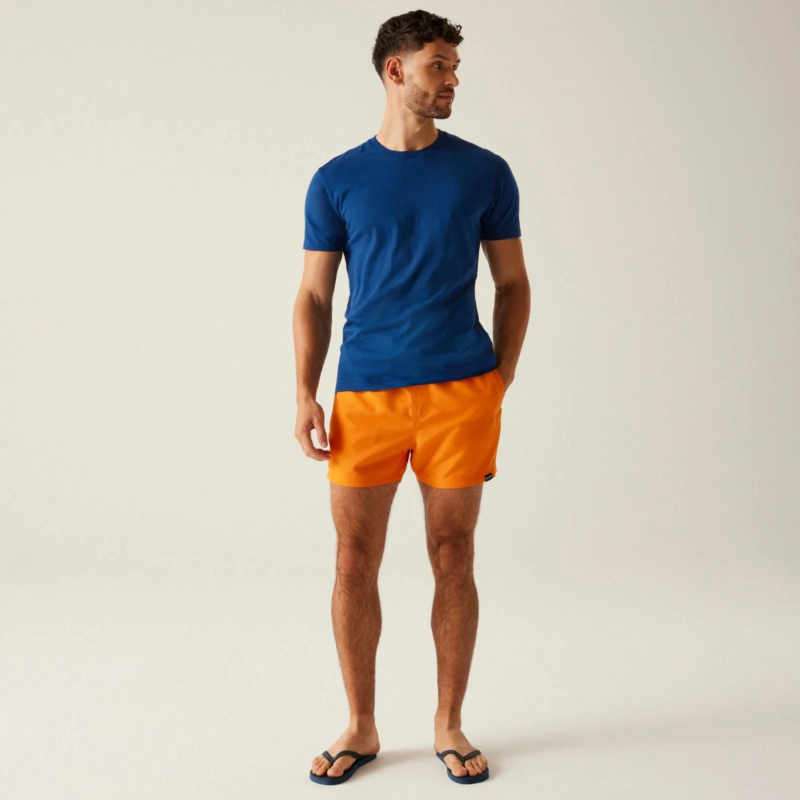 Regatta Mens Mawson II Elasticated Waist Swim Swimming Surf Trunks Shorts