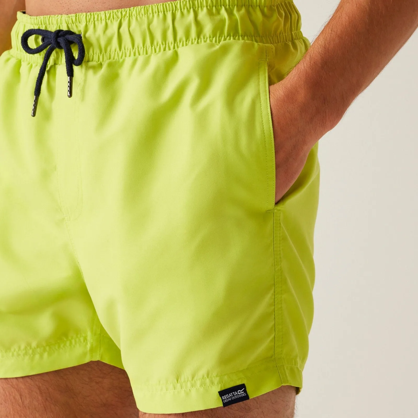 Regatta Mens Mawson II Elasticated Waist Swim Swimming Surf Trunks Shorts