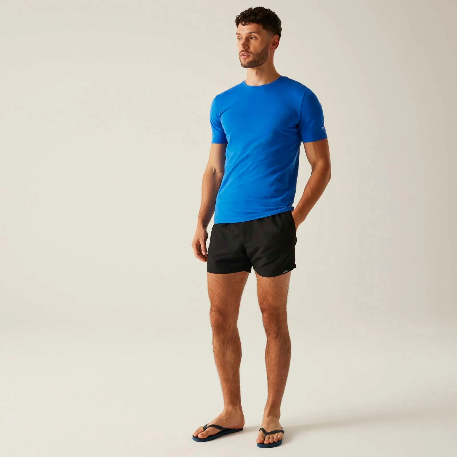Regatta Mens Mawson II Elasticated Waist Swim Swimming Surf Trunks Shorts