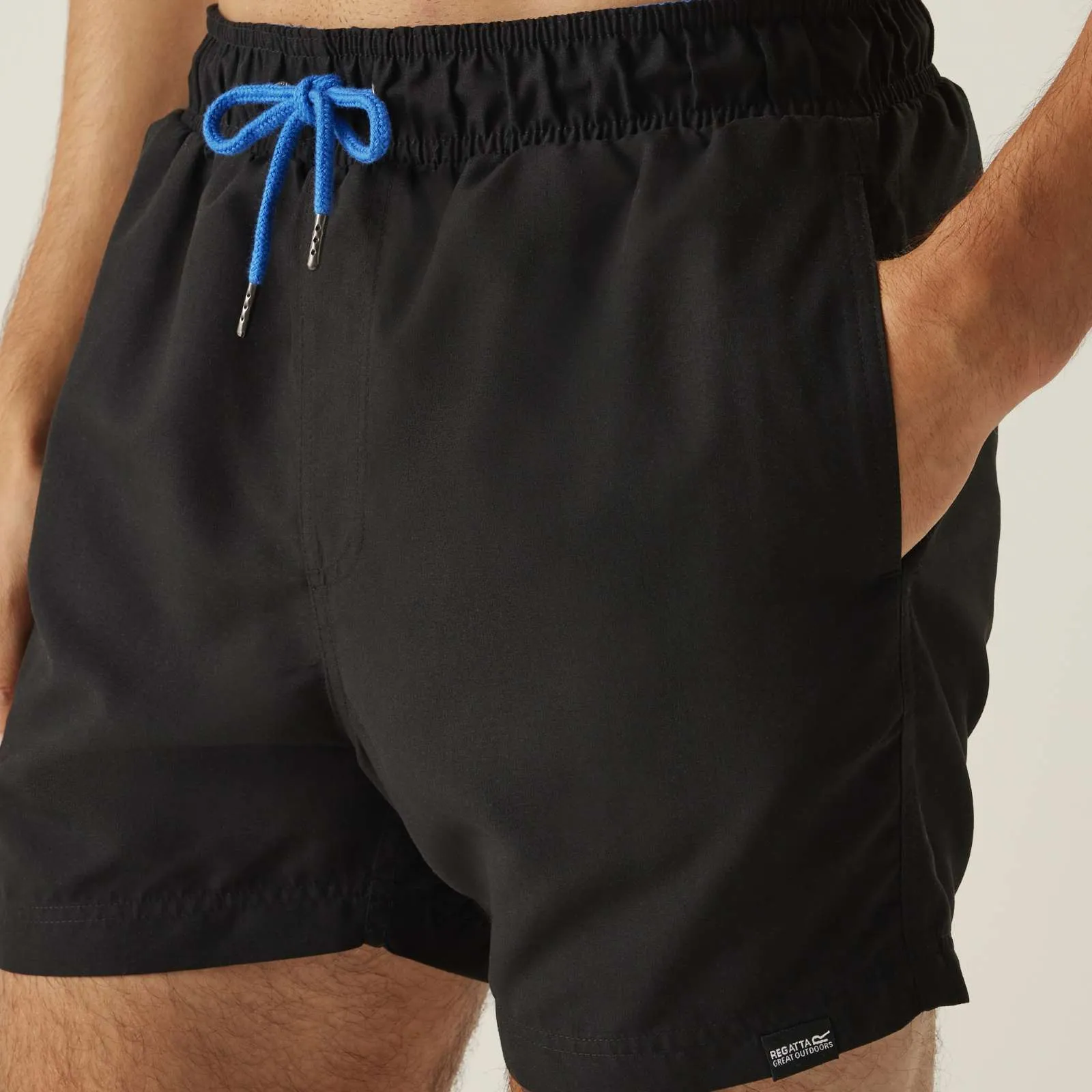 Regatta Mens Mawson II Elasticated Waist Swim Swimming Surf Trunks Shorts