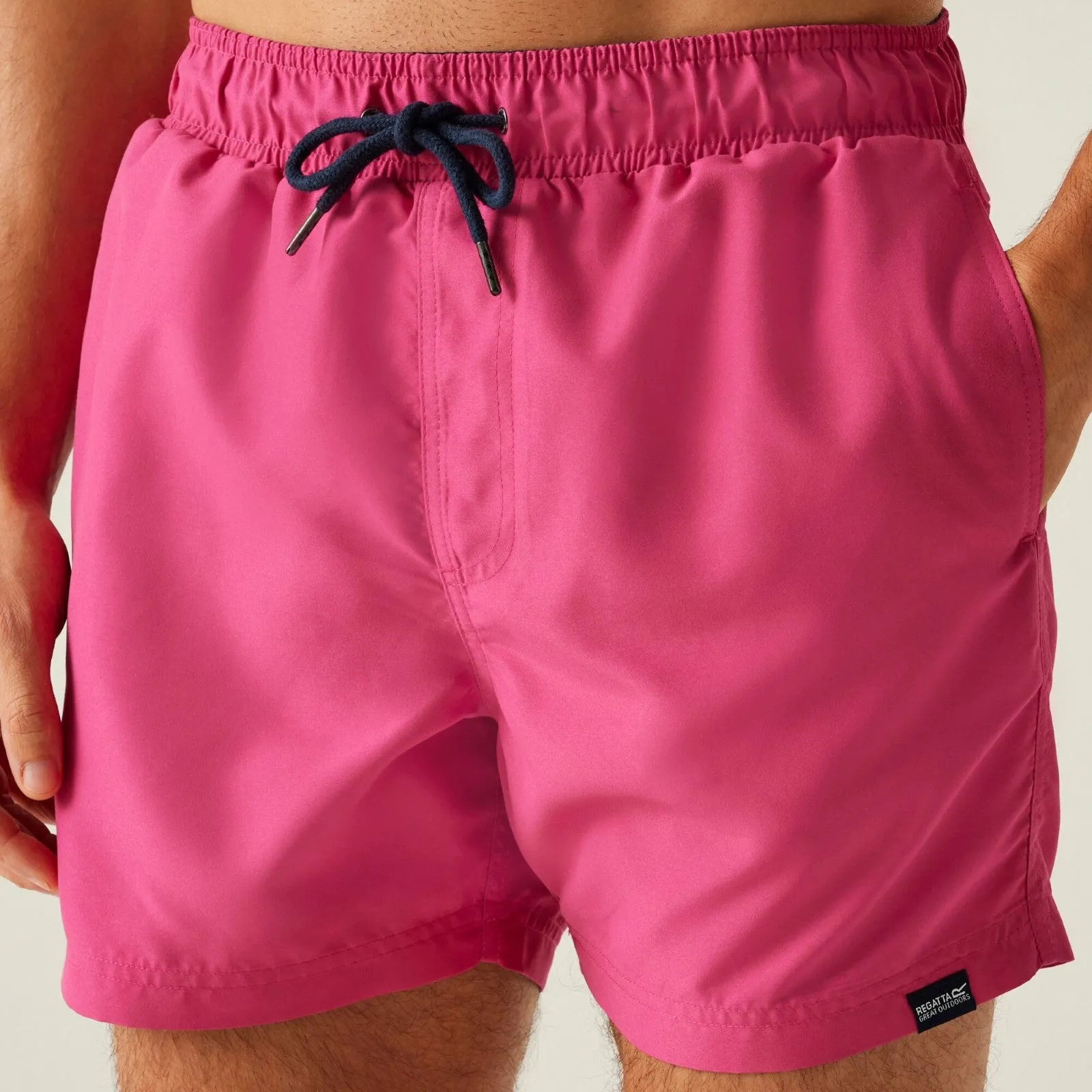 Regatta Mens Mawson II Elasticated Waist Swim Swimming Surf Trunks Shorts