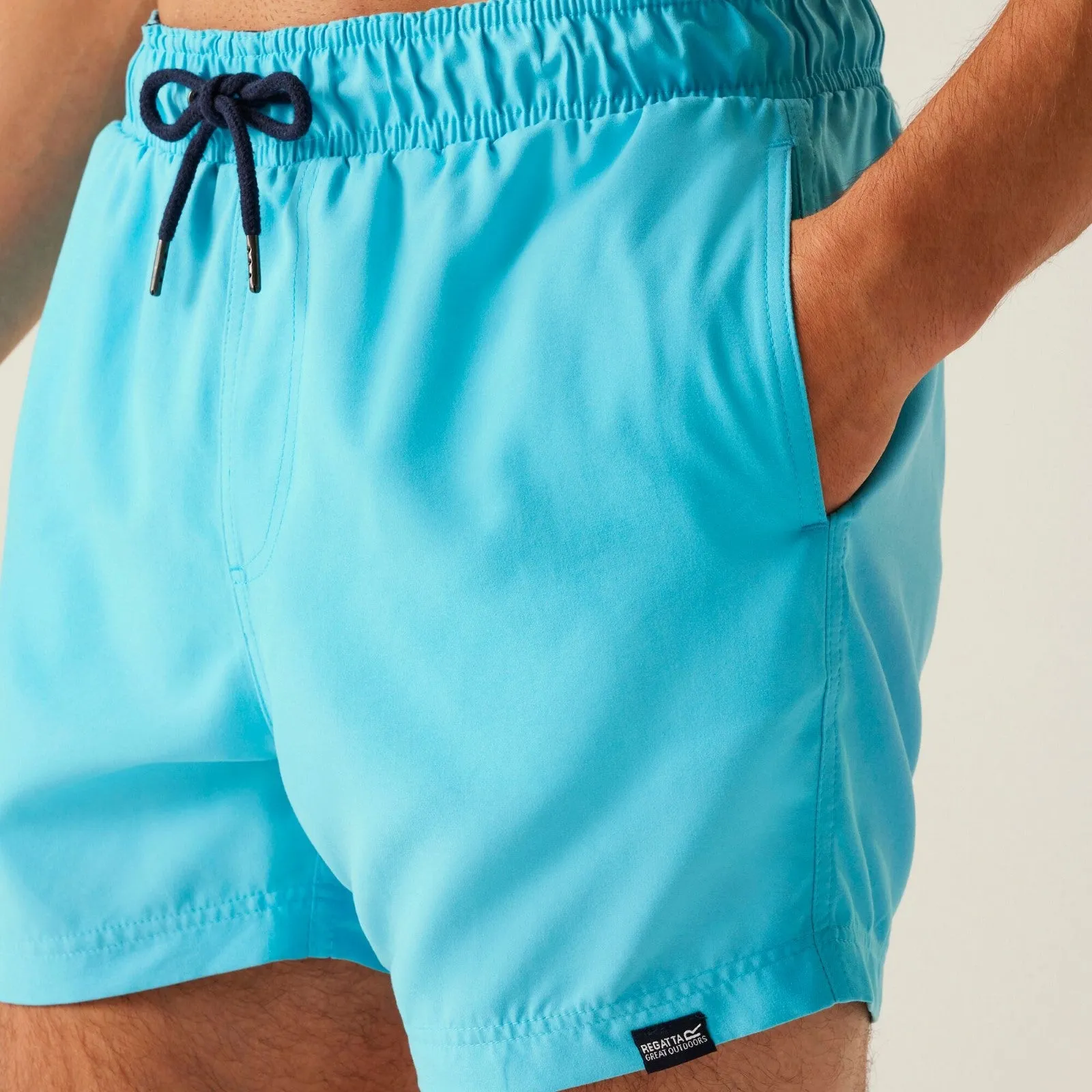 Regatta Mens Mawson II Elasticated Waist Swim Swimming Surf Trunks Shorts